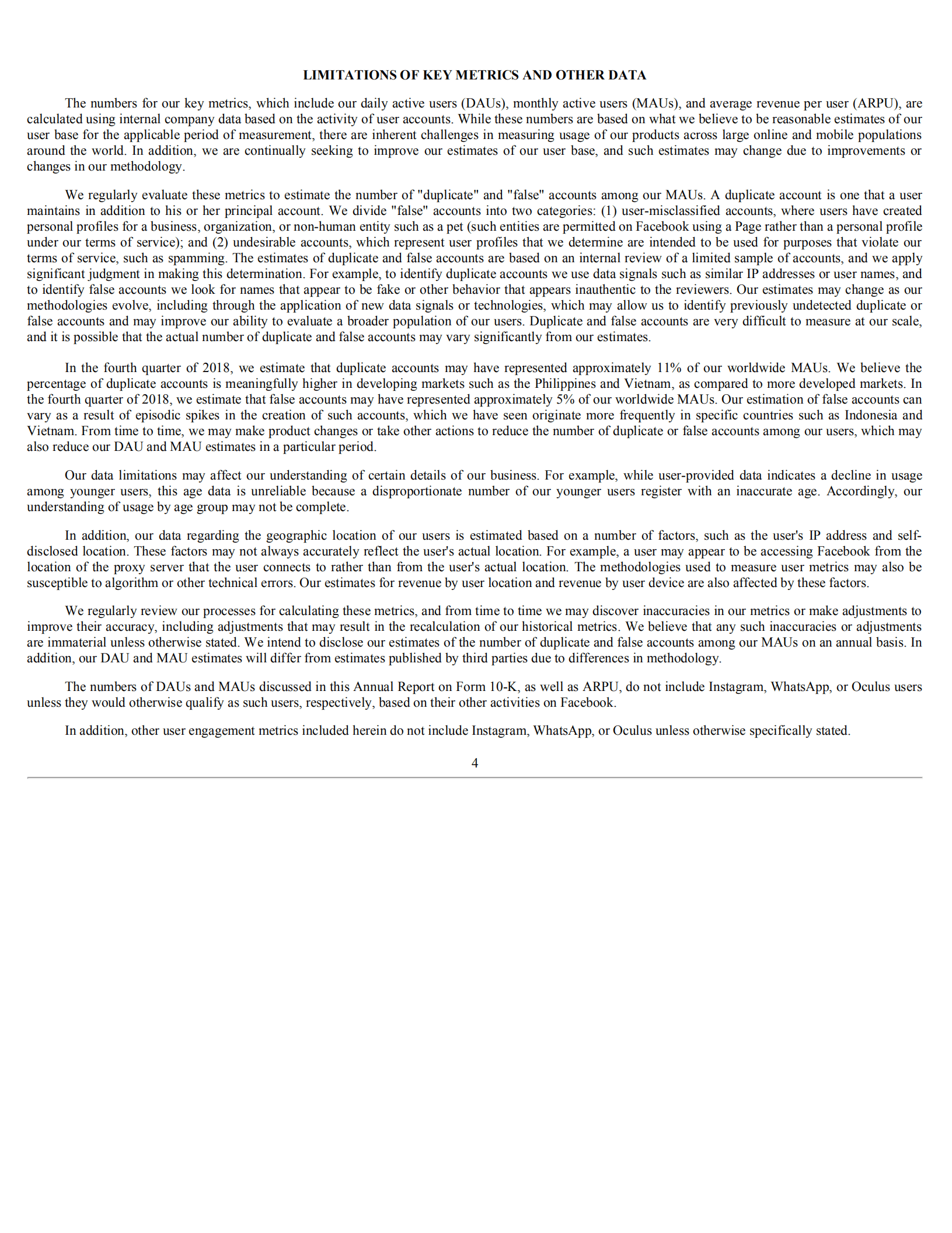 Facebook公司（FACEBOOK）2019财年年度报告（英文版）.pdf 第5页