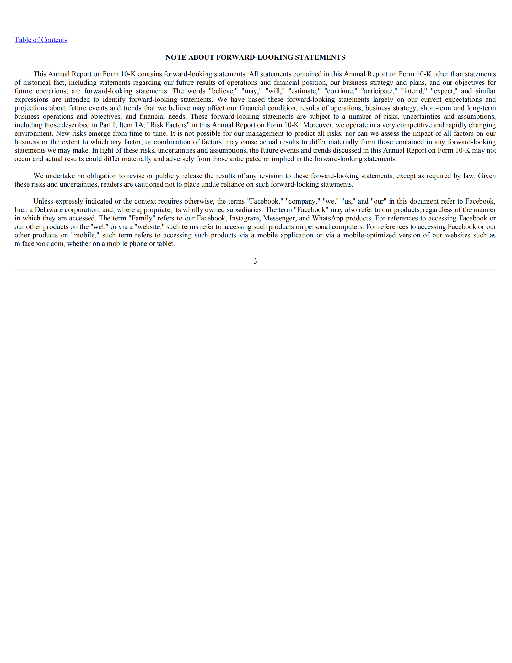 Facebook公司（FACEBOOK）2020财年年度报告（英文版）.pdf 第4页