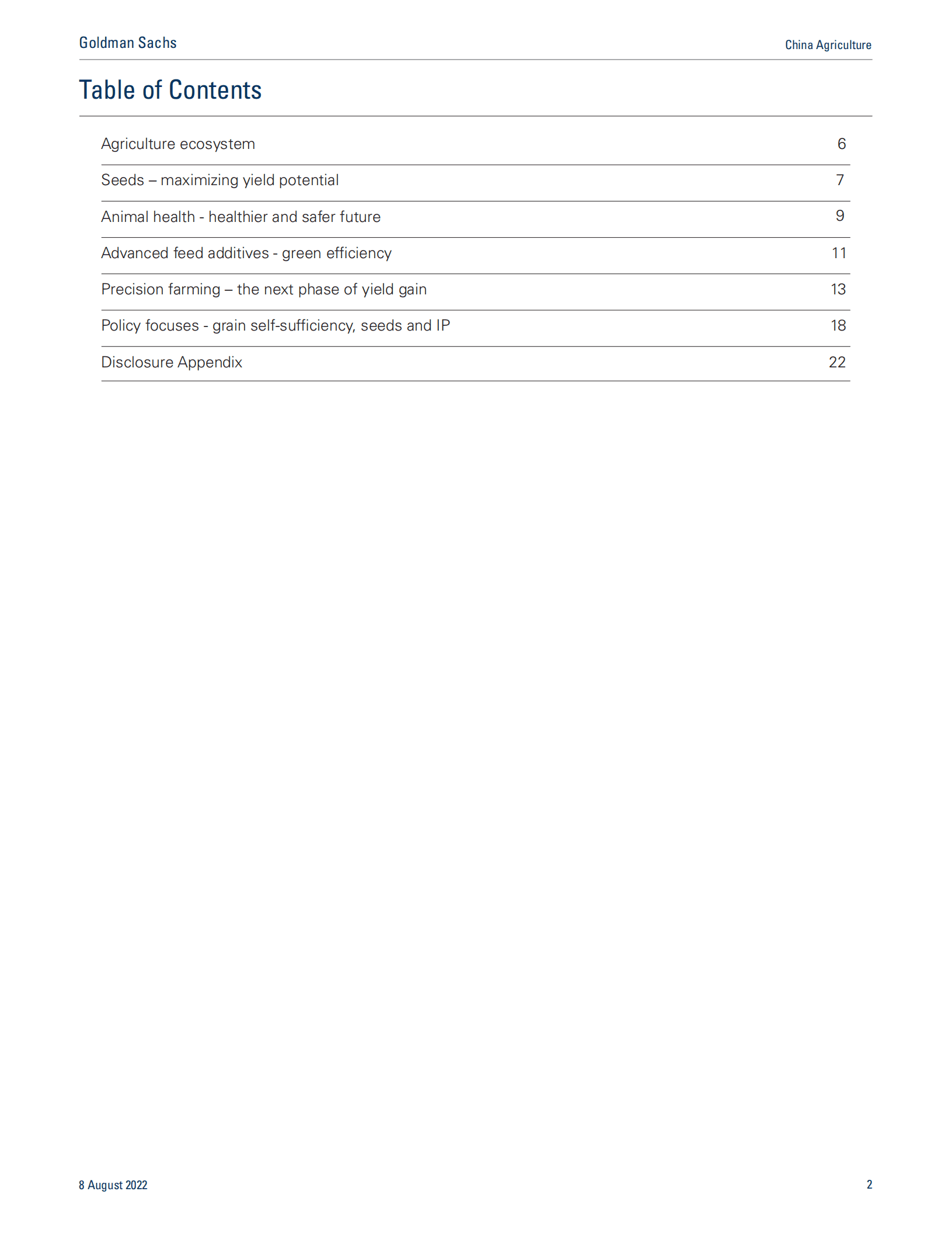 高盛（Goldman Sachs）：2022年中国农业研究报告（英文版）.pdf 第2页