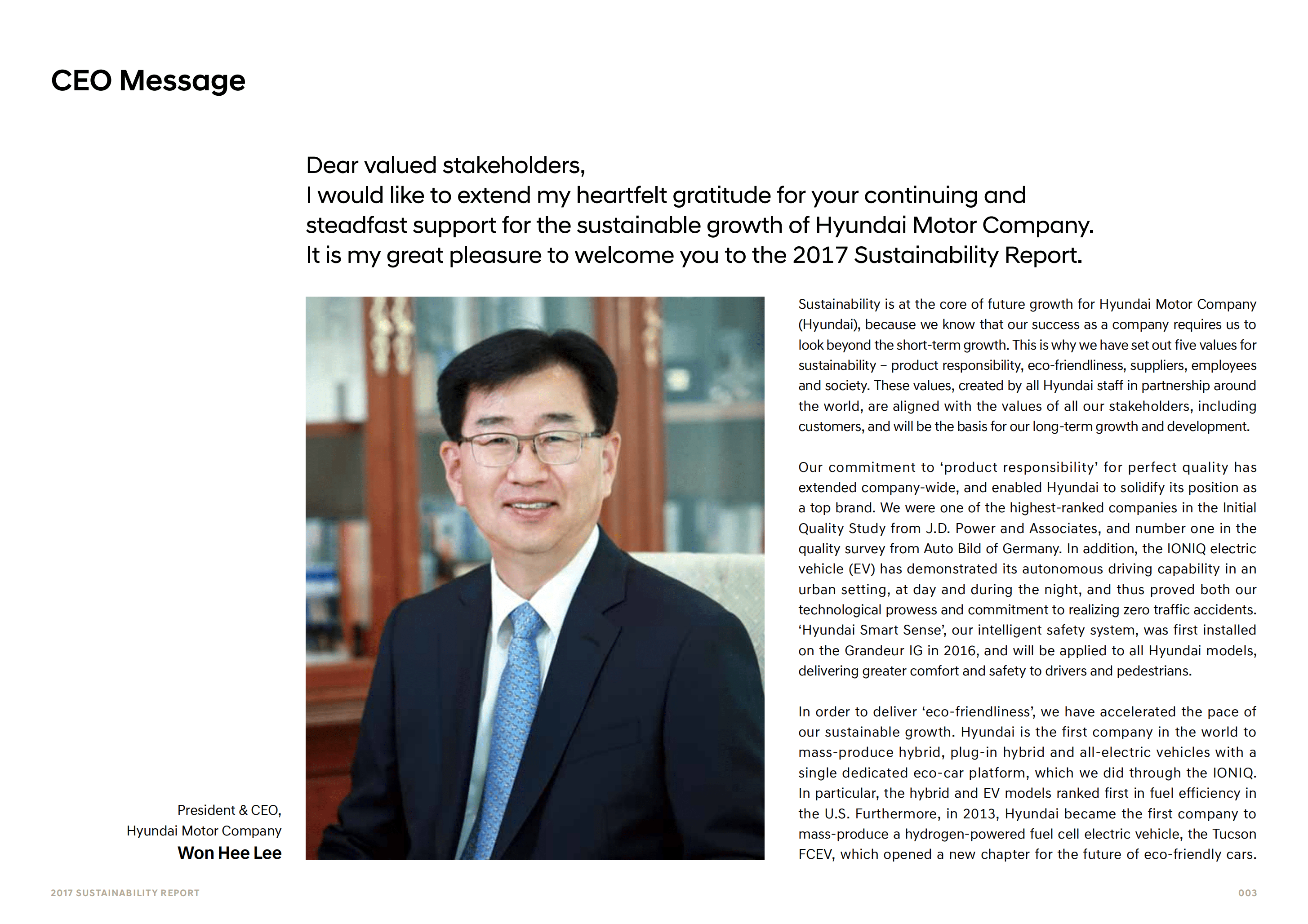 现代汽车（HYUNDAI MOTOR）2020年可持续发展报告（英文版）.pdf 第3页