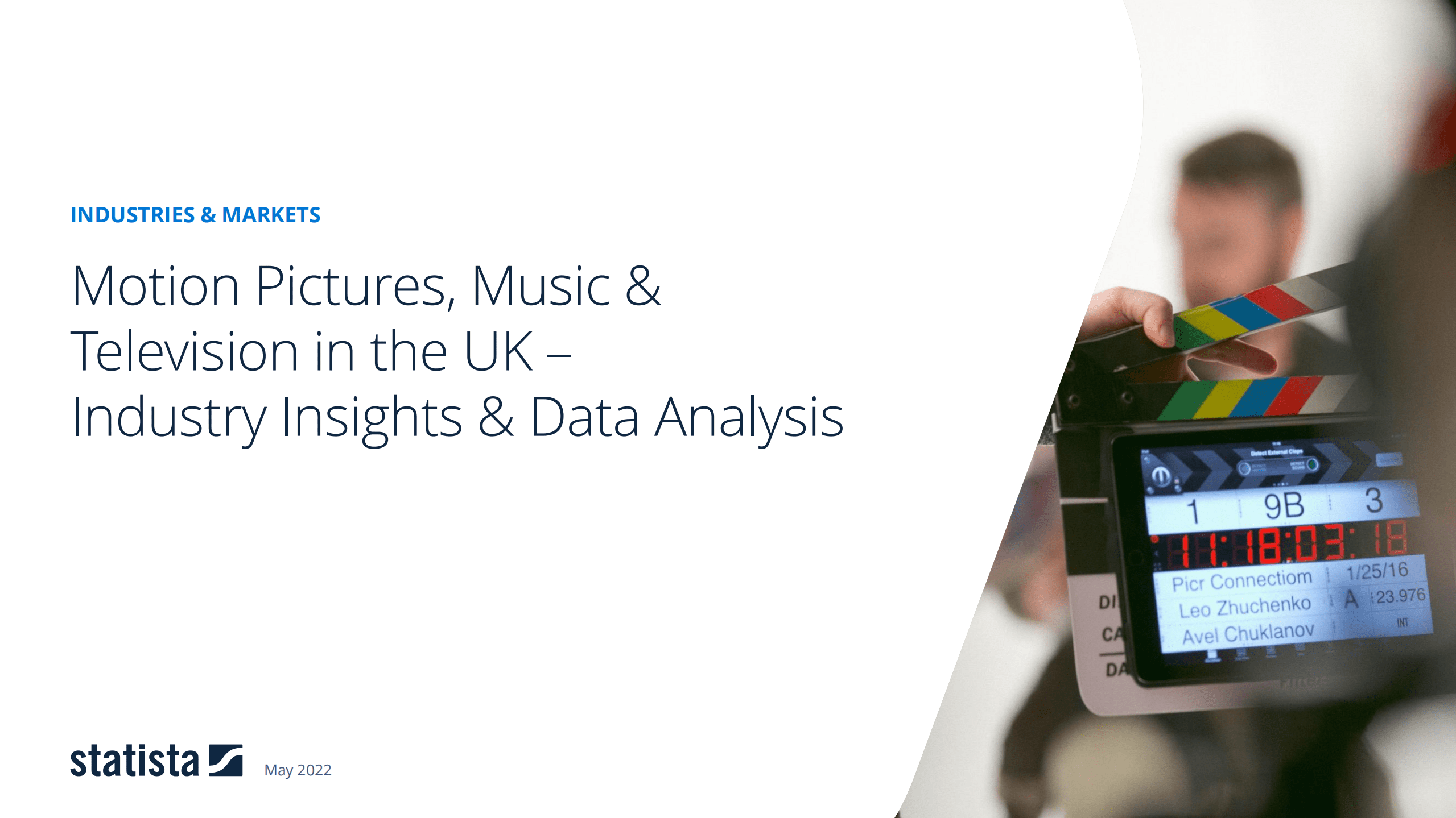 2022年英国电影、音乐及电视产业洞察与数据分析报告（英文版）.pdf 第1页