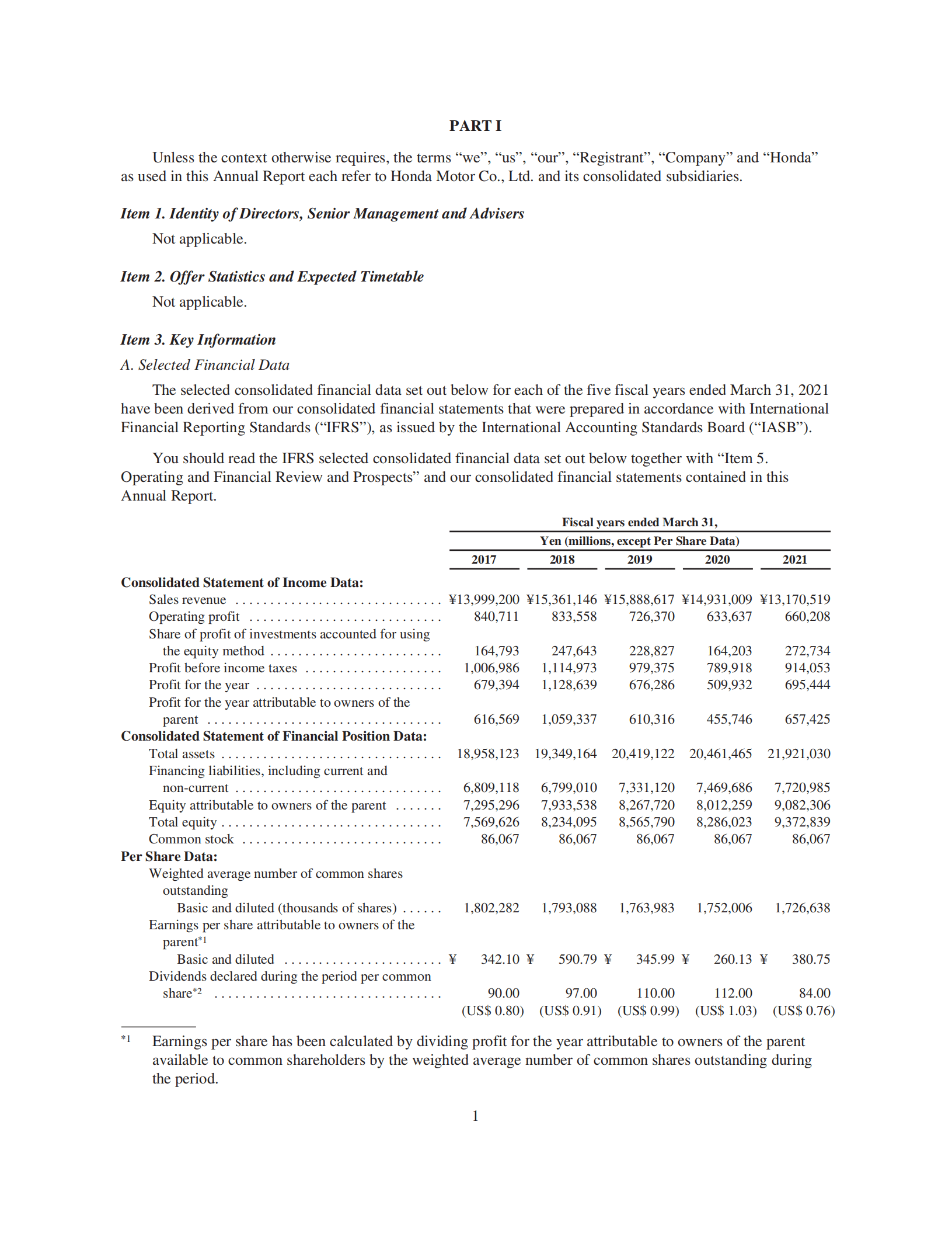 本田汽车（HONDA MOTOR）2021财年年度报告（英文版）.pdf 第4页