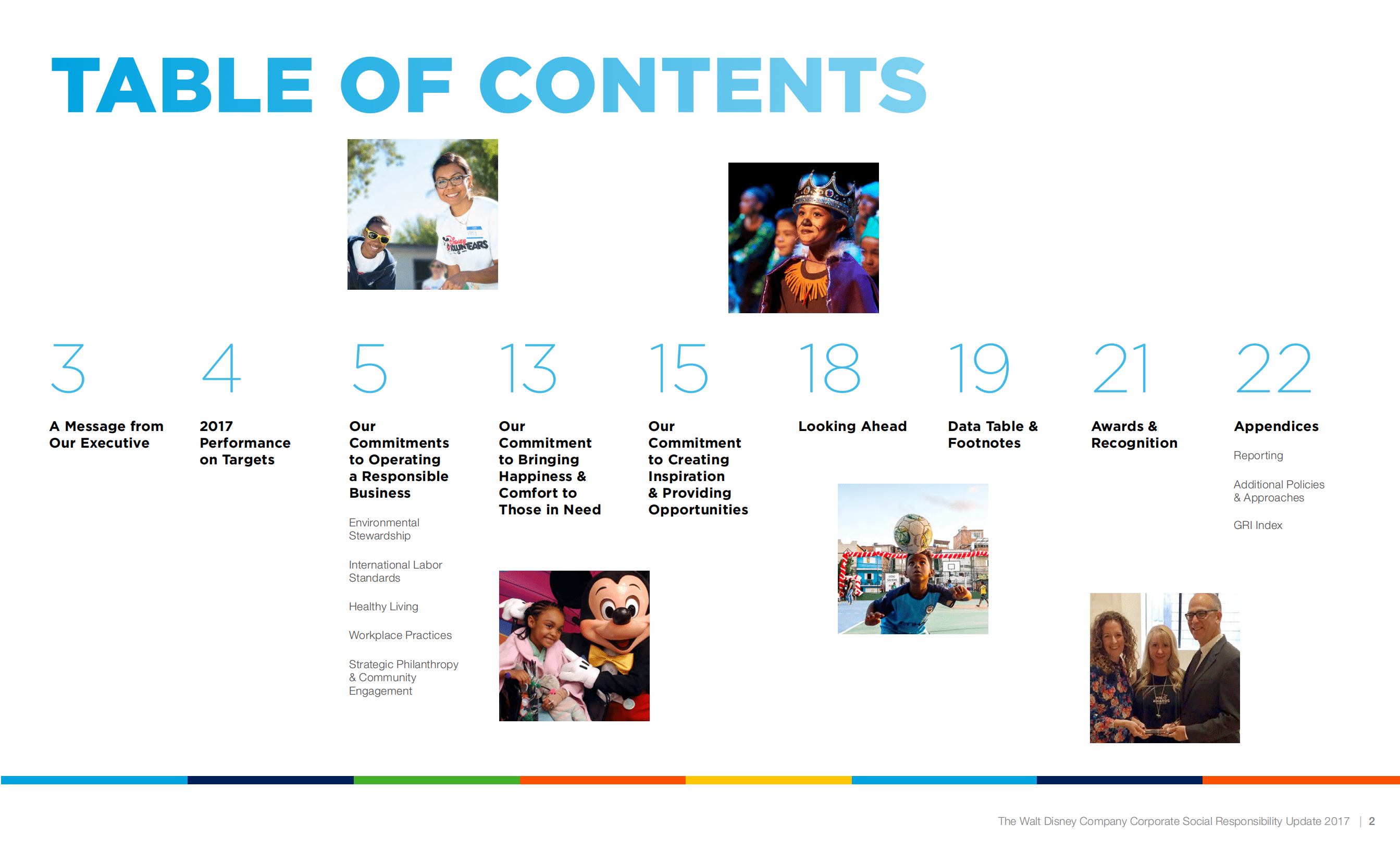 华特迪士尼公司（WALT DISNEY）2017年企业社会责任报告（英文版）.pdf 第2页