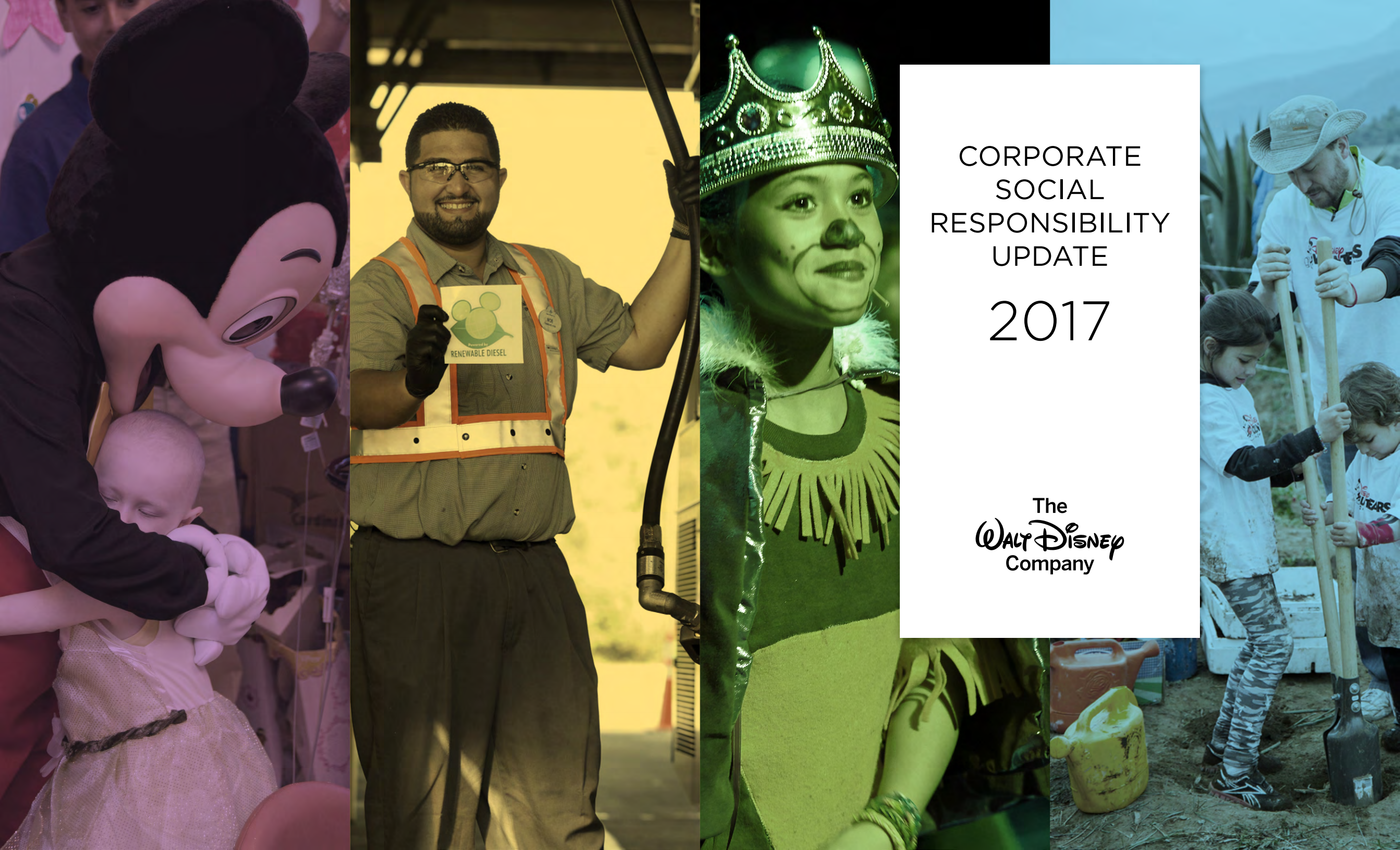 华特迪士尼公司（WALT DISNEY）2017年企业社会责任报告（英文版）.pdf 第1页