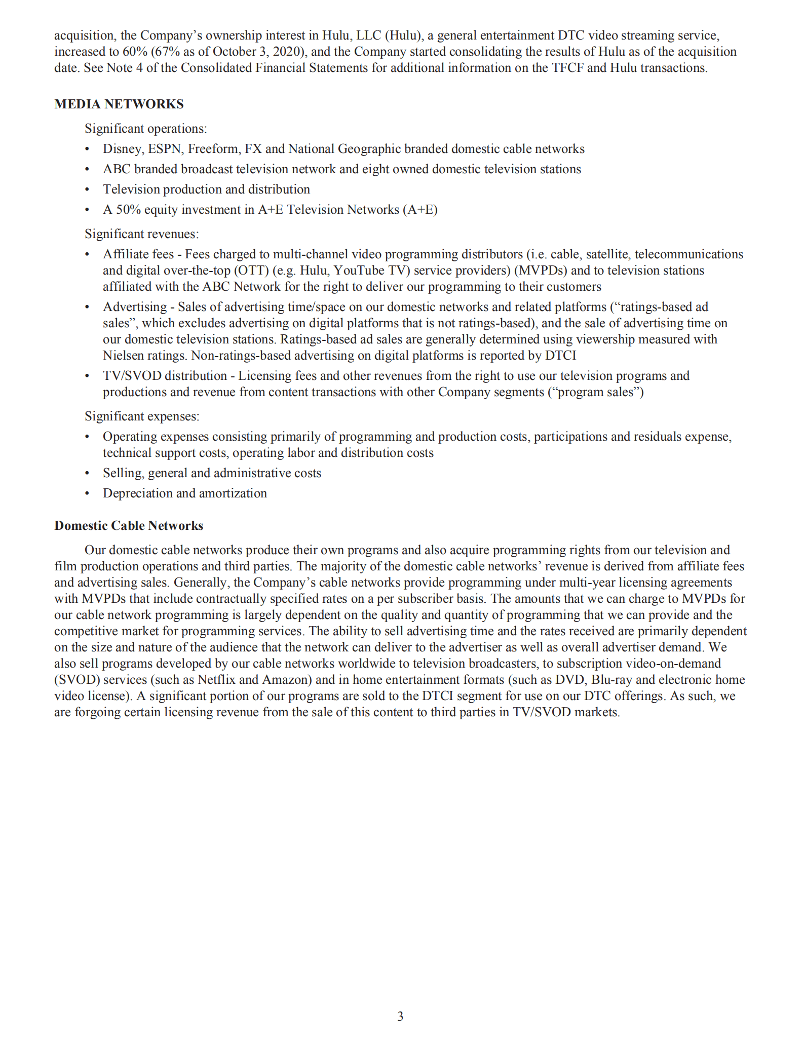 华特迪士尼公司（WALT DISNEY）2020财年年度报告（英文版）.pdf 第6页