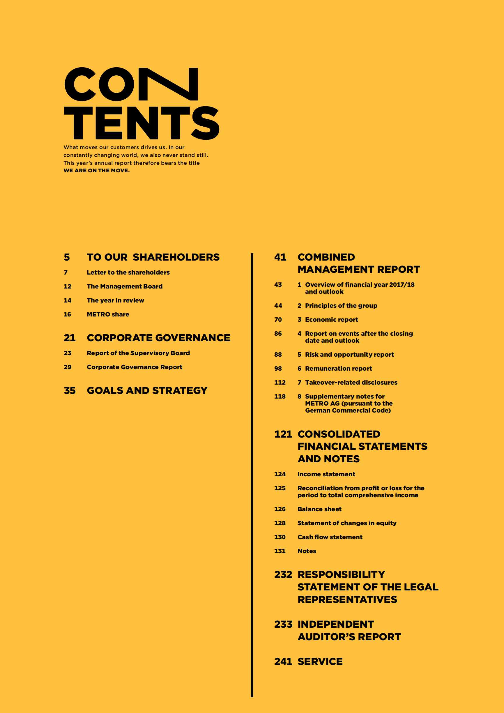 麦德龙（METRO）2017-2018年年度报告（英文版）.pdf 第3页