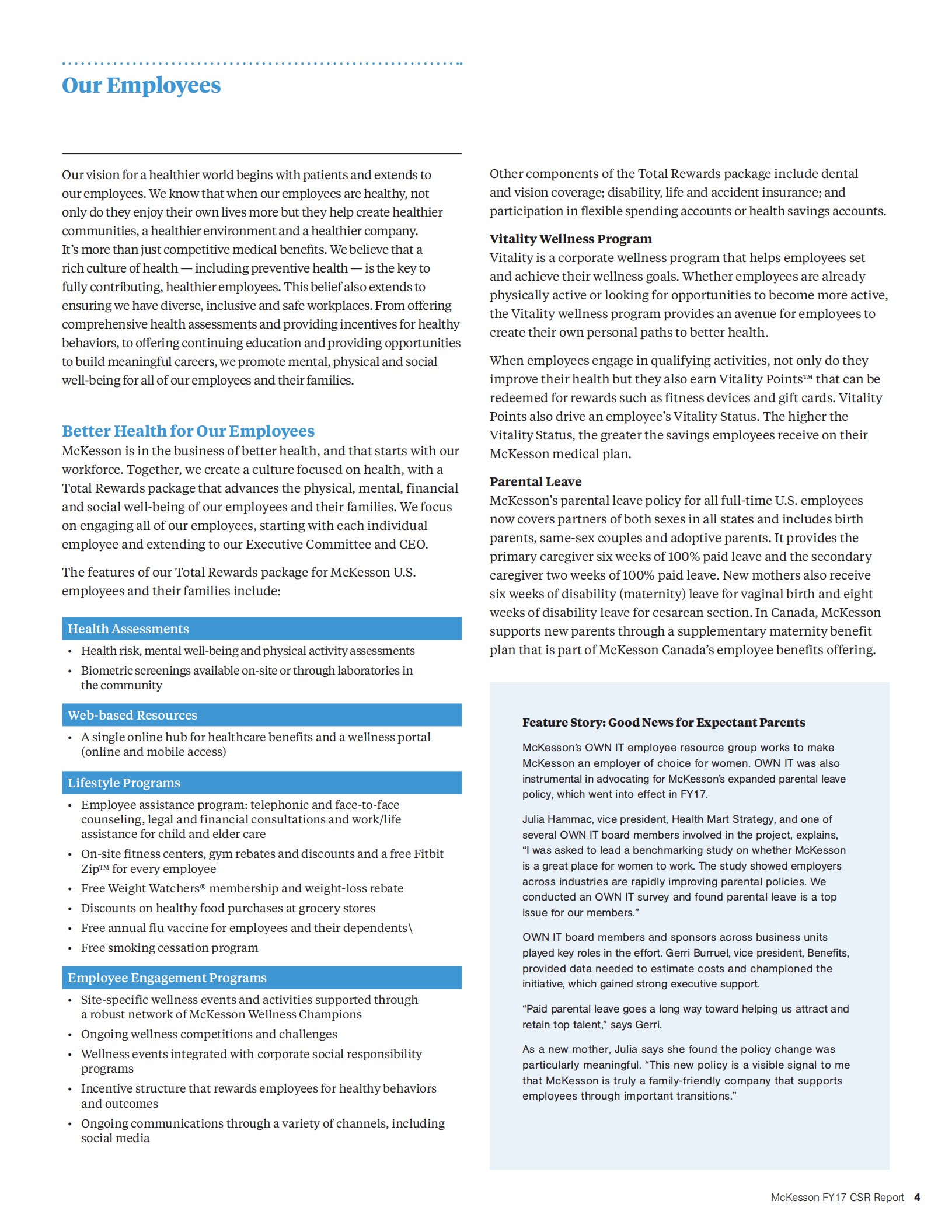 麦克森公司（MCKESSON）2017财年企业社会责任报告（英文版）.pdf 第4页