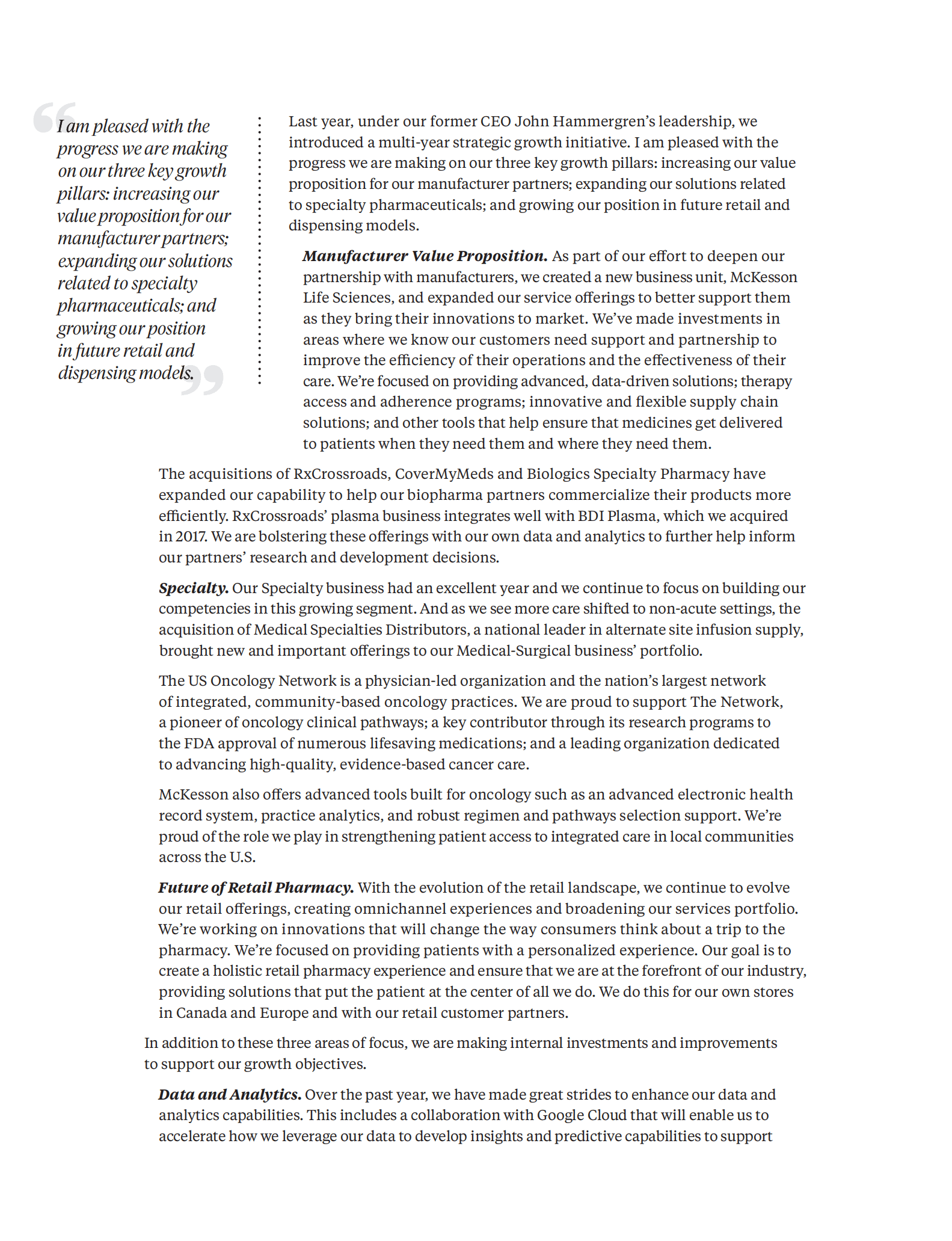 麦克森公司（MCKESSON）2019财年年度报告（英文版）.pdf 第4页