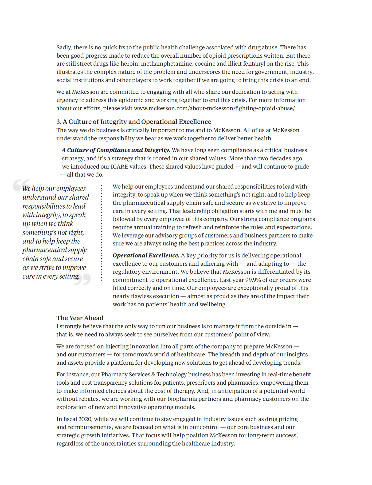 麦克森公司（MCKESSON）2019财年年度报告（英文版）.pdf 第6页