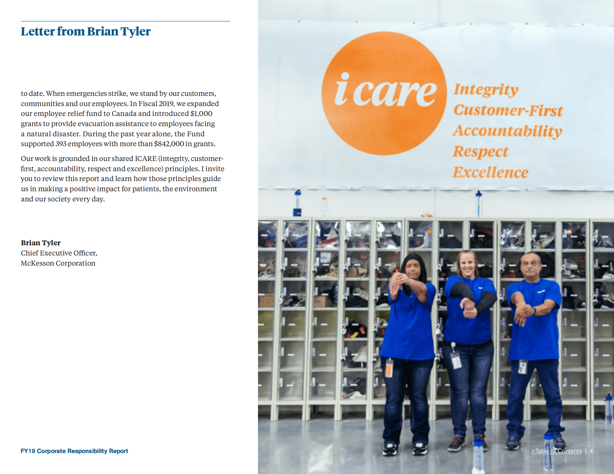 麦克森公司（MCKESSON）2019财年企业社会责任报告（英文版）.pdf 第4页