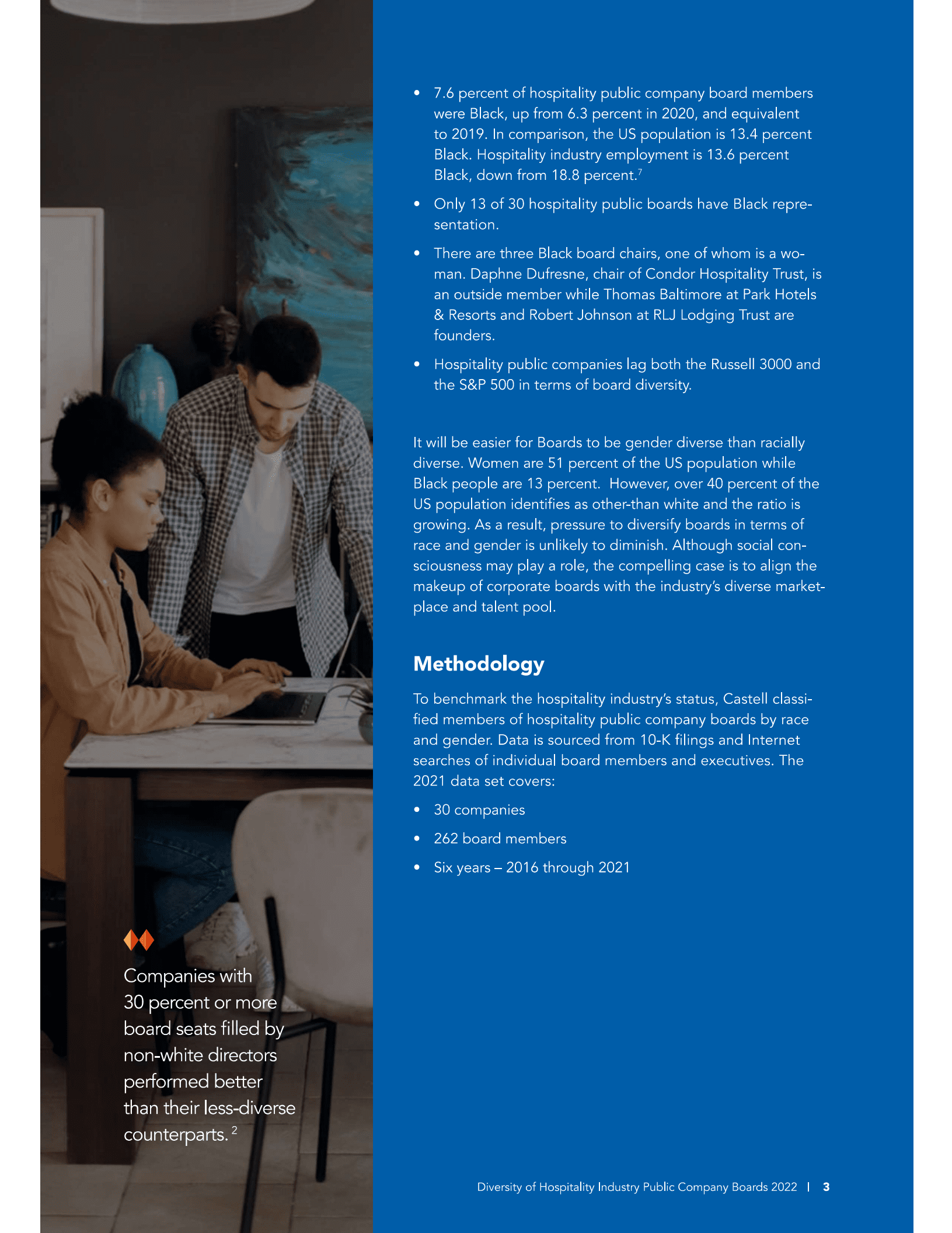 美国酒店协会（AHLA）：2022年酒店行业上市公司董事会多样性研究报告（英文版）.pdf 第3页