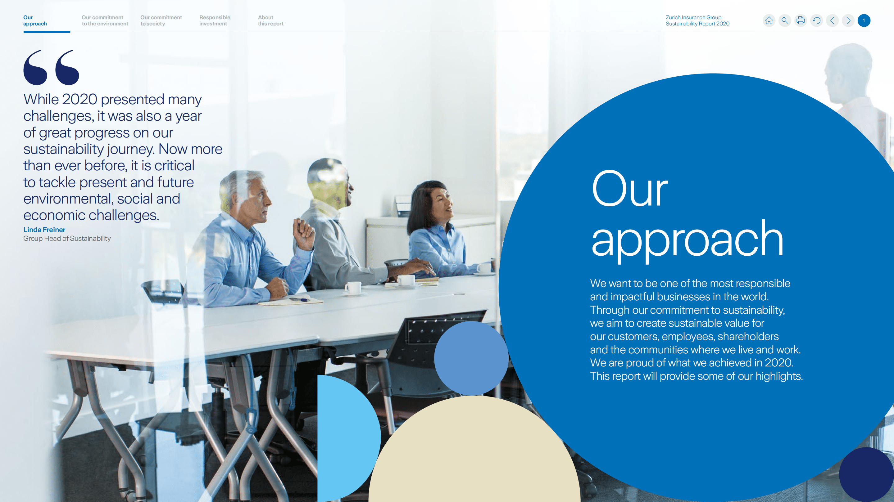 苏黎世保险集团（Zurich Insurance Group）2020年可持续发展报告（英文版）.pdf 第3页