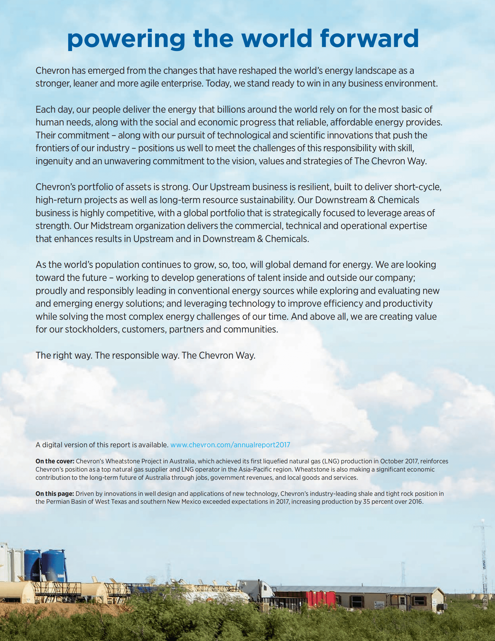 雪佛龙（CHEVRON）2017年年度报告（英文版）.pdf 第3页