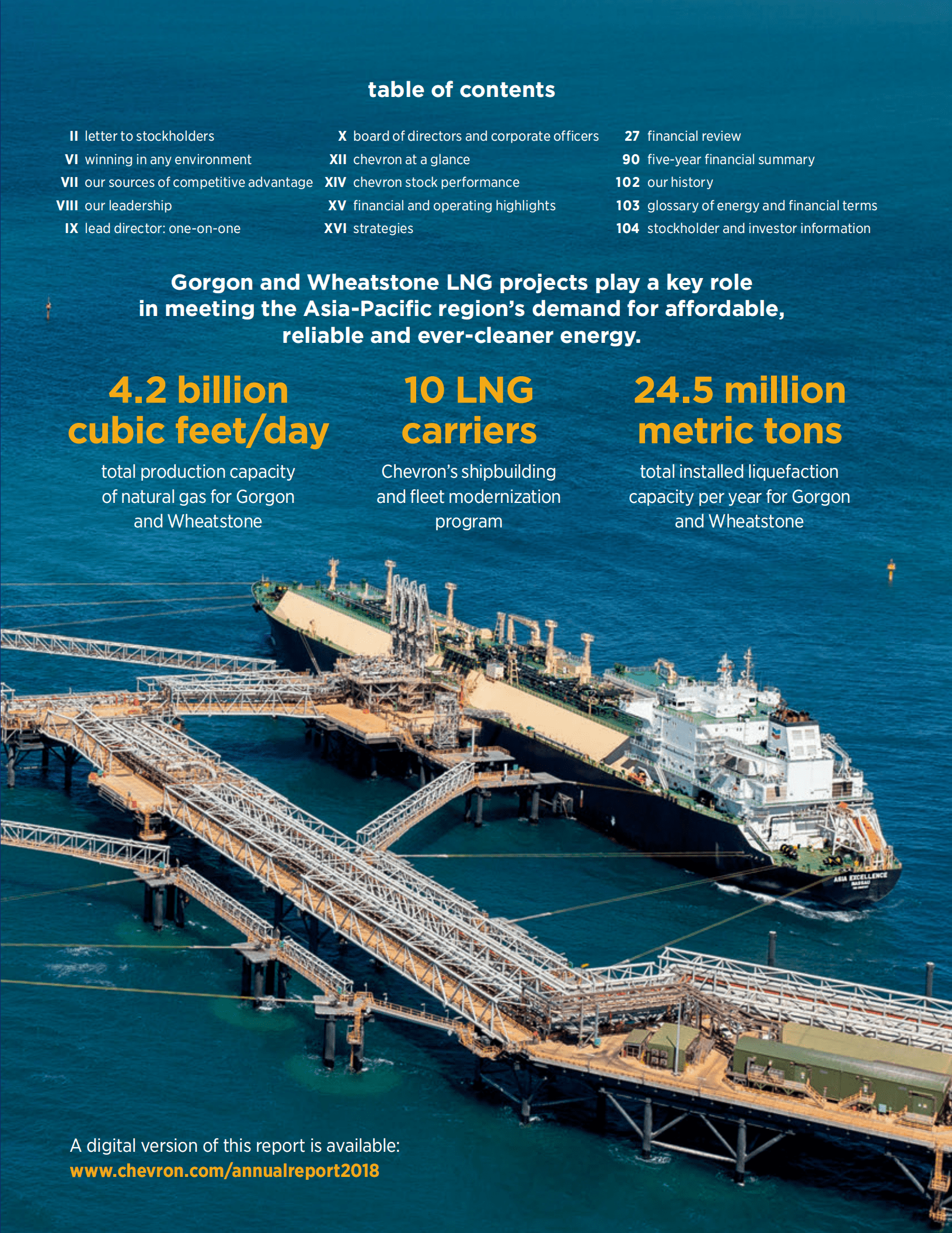 雪佛龙（CHEVRON）2018年年度报告（英文版）.pdf 第3页