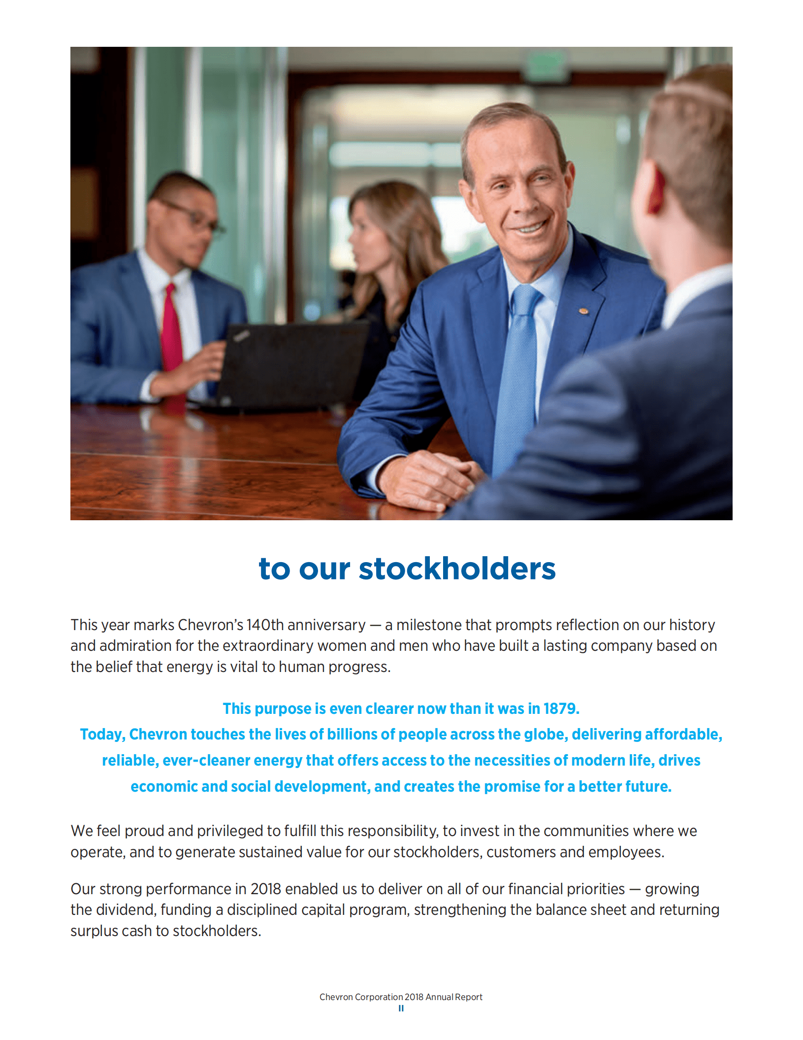 雪佛龙（CHEVRON）2018年年度报告（英文版）.pdf 第4页