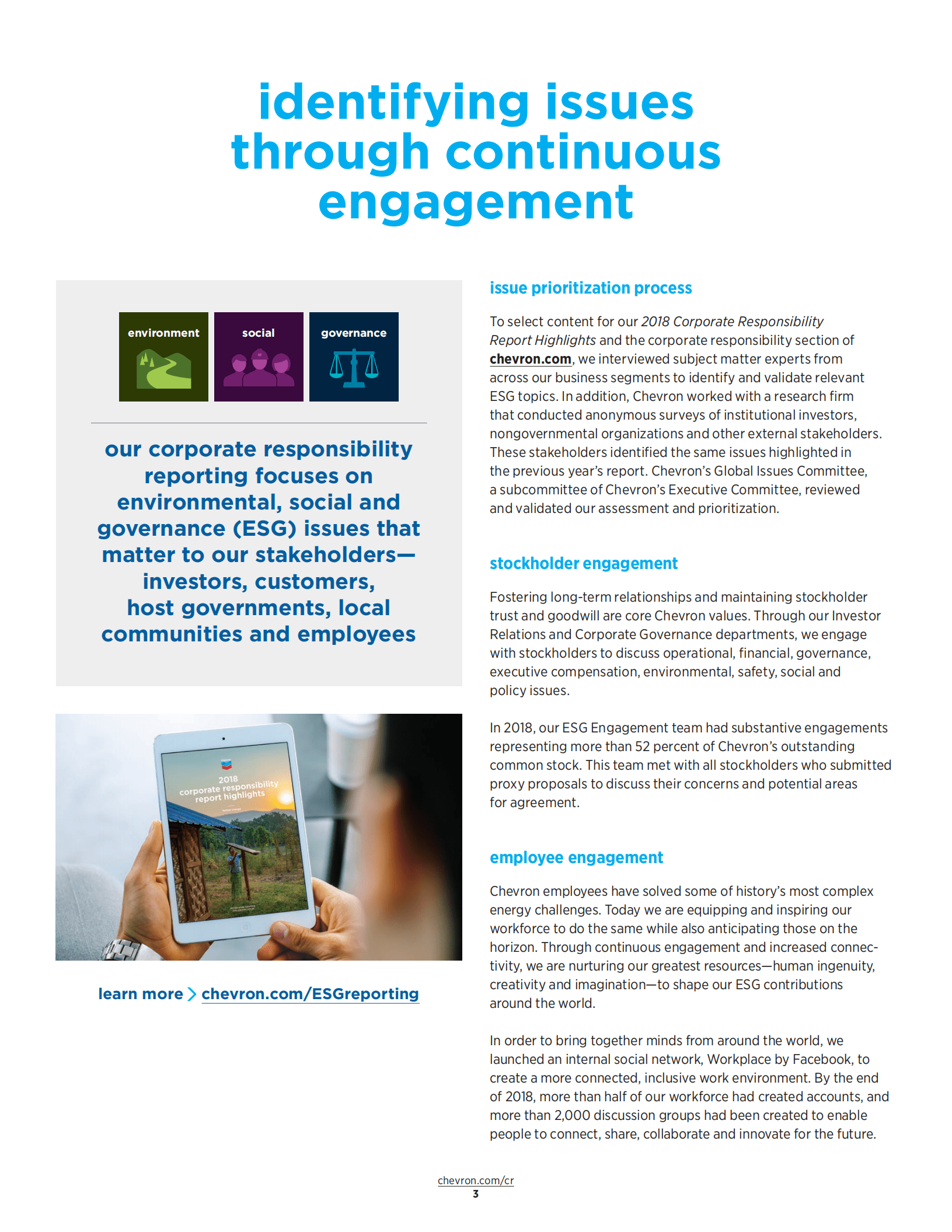 雪佛龙（CHEVRON）2018年企业社会责任报告（英文版）.pdf 第5页
