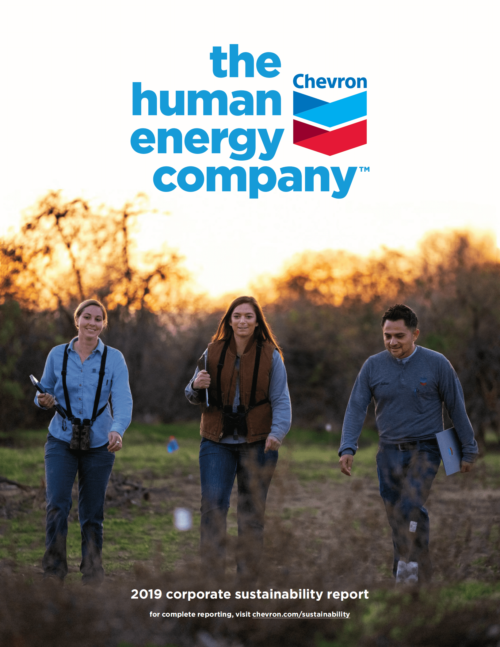 雪佛龙（CHEVRON）2019年企业社会责任报告（英文版）.pdf 第1页