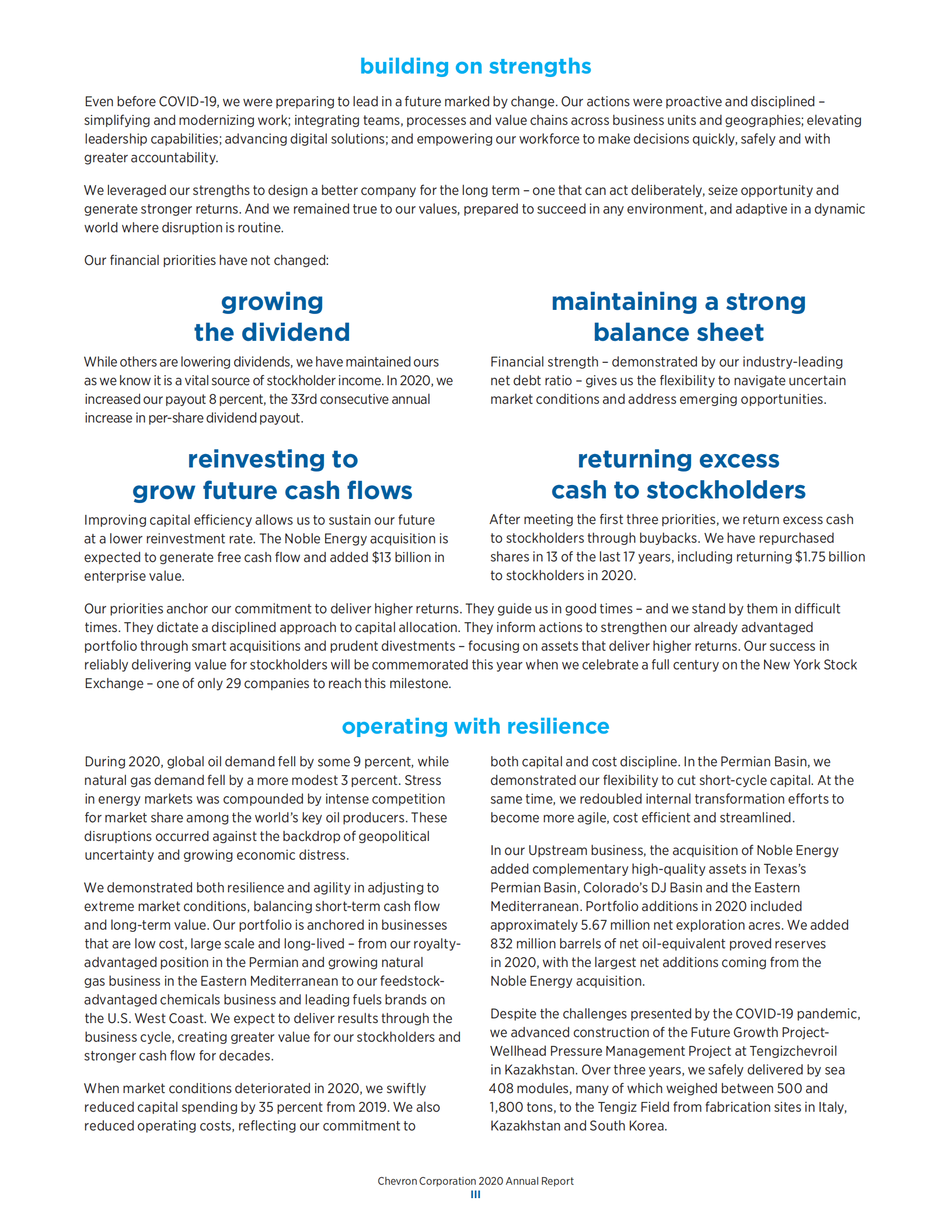 雪佛龙（CHEVRON）2020年年度报告（英文版）.pdf 第5页