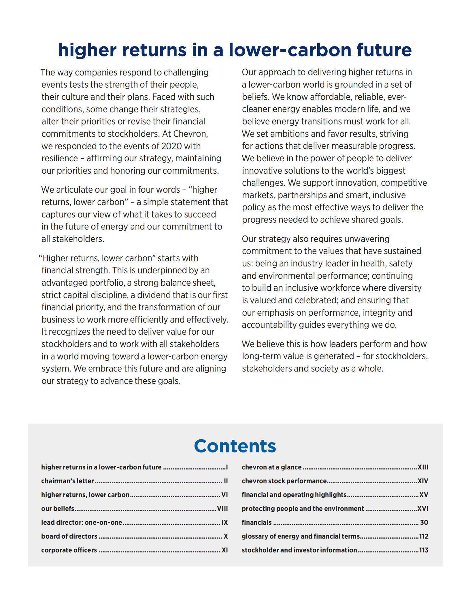 雪佛龙（CHEVRON）2020年年度报告（英文版）.pdf 第3页