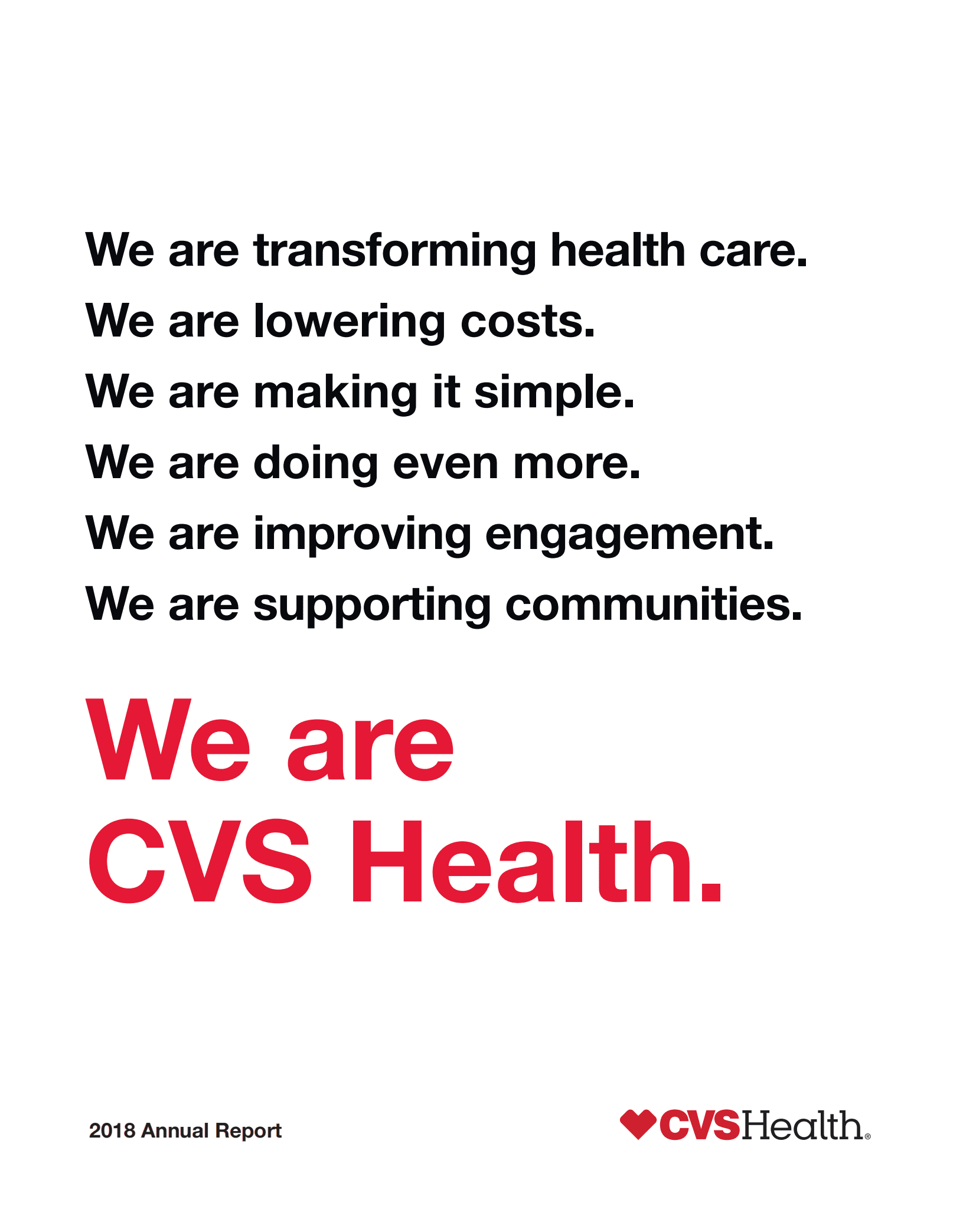 CVS Health2018年年度报告（英文版）.pdf 第1页