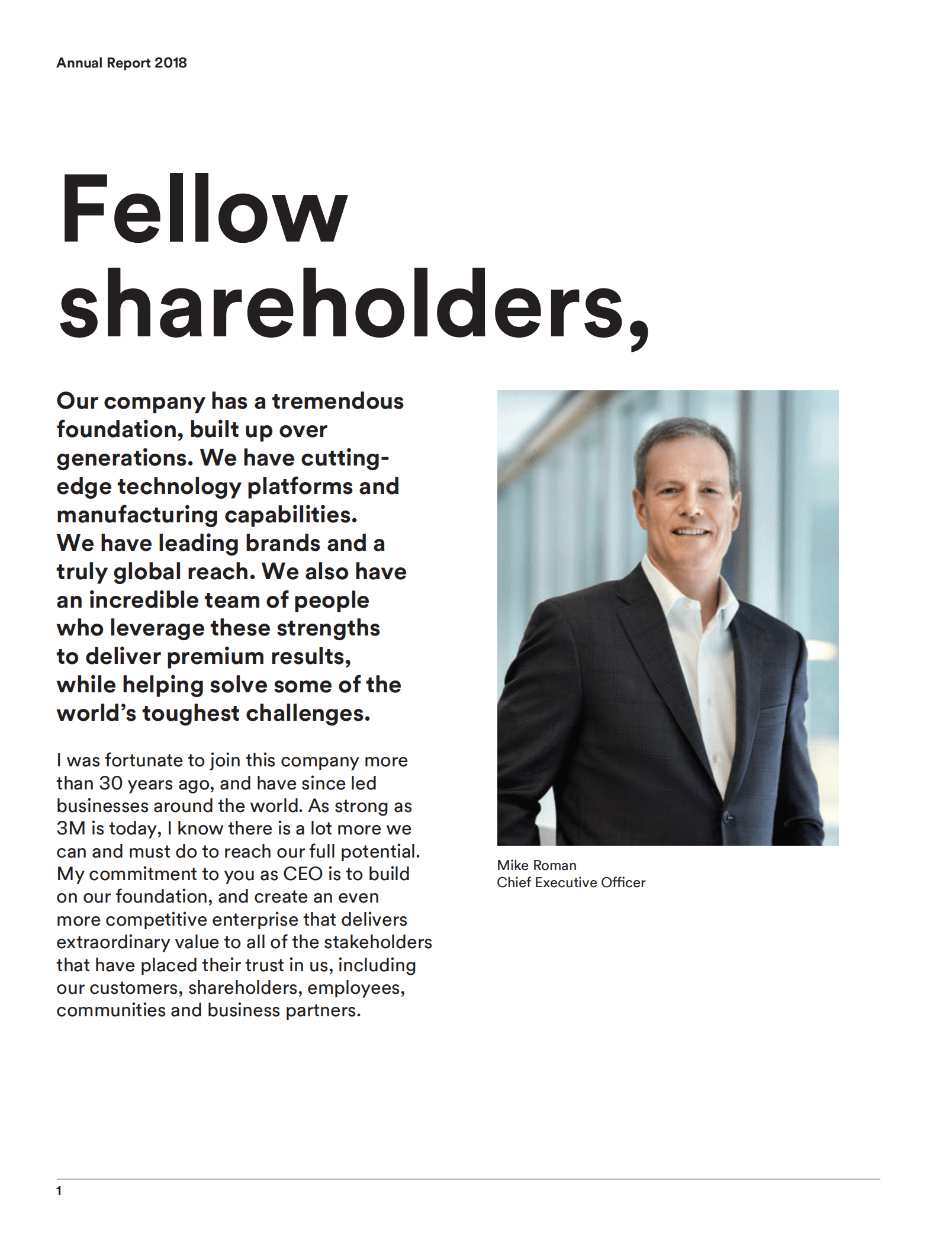 3M公司（3M COMPANY）2018年年度报告（英文版）.pdf 第2页