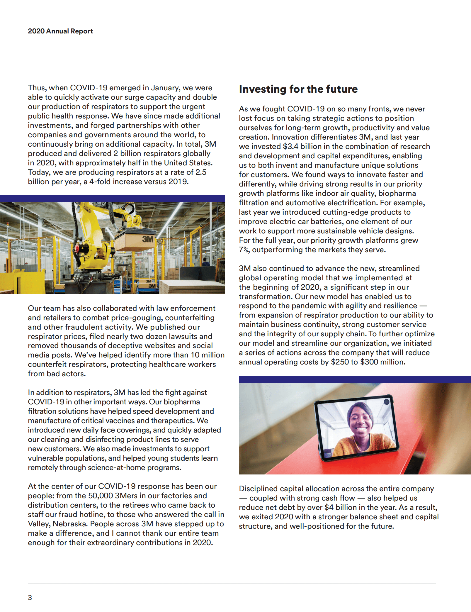 3M公司（3M COMPANY）2020年年度报告（英文版）.pdf 第4页