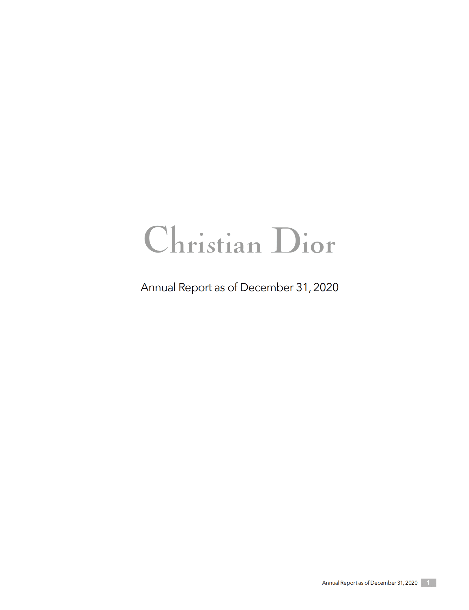 迪奥公司（CHRISTIAN DIOR）2020年年度报告（英文版）.pdf 第3页