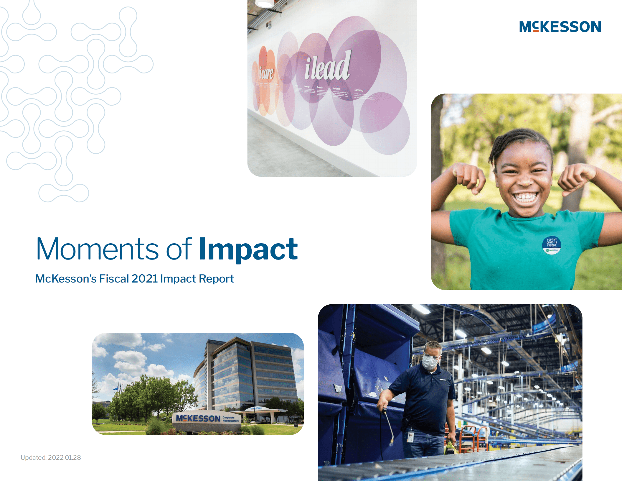 麦克森公司（MCKESSON）2021财年企业社会责任报告（英文版）.pdf 第1页