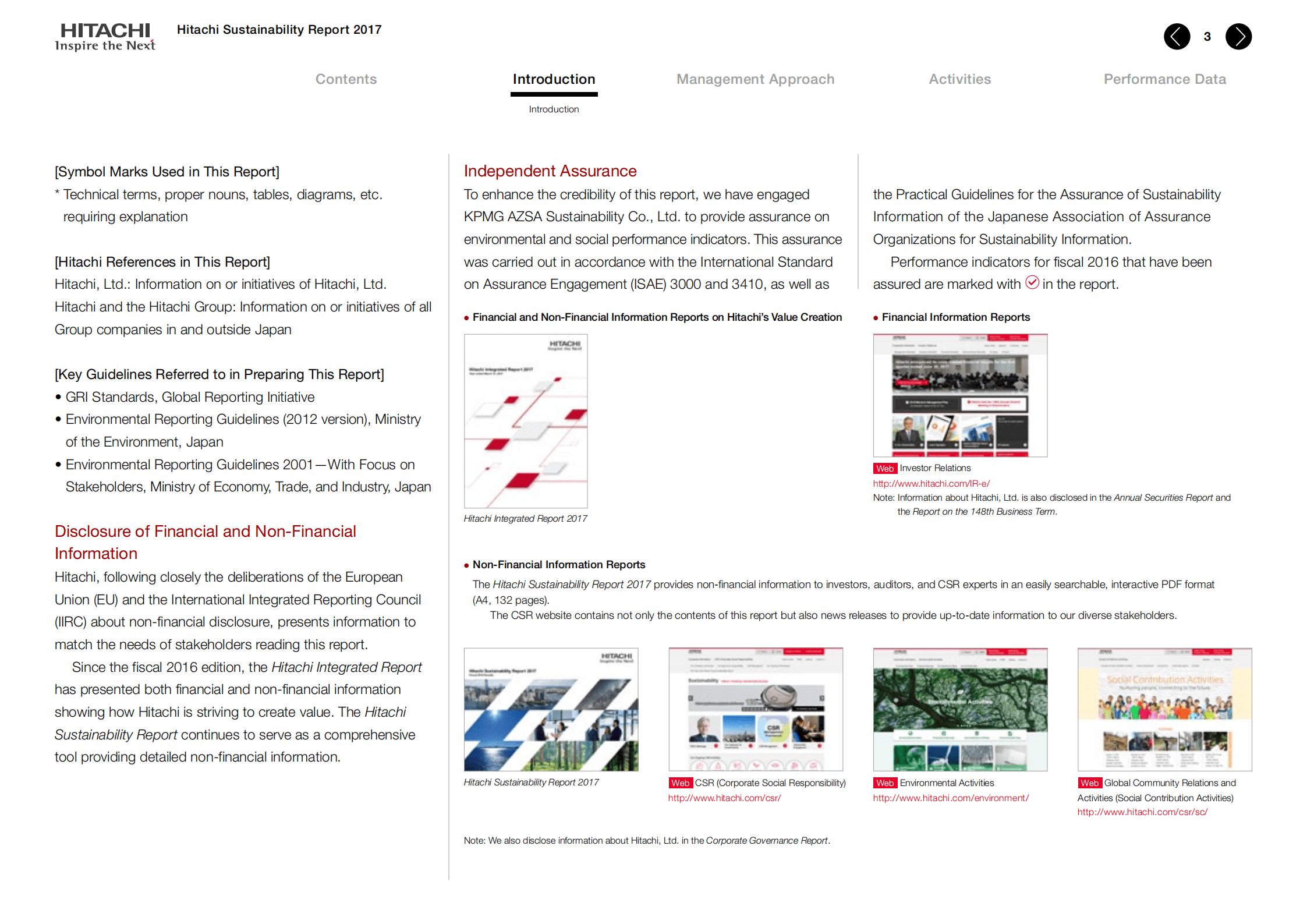 日立（HITACHI）2017年可持续发展报告（英文版）.pdf 第4页