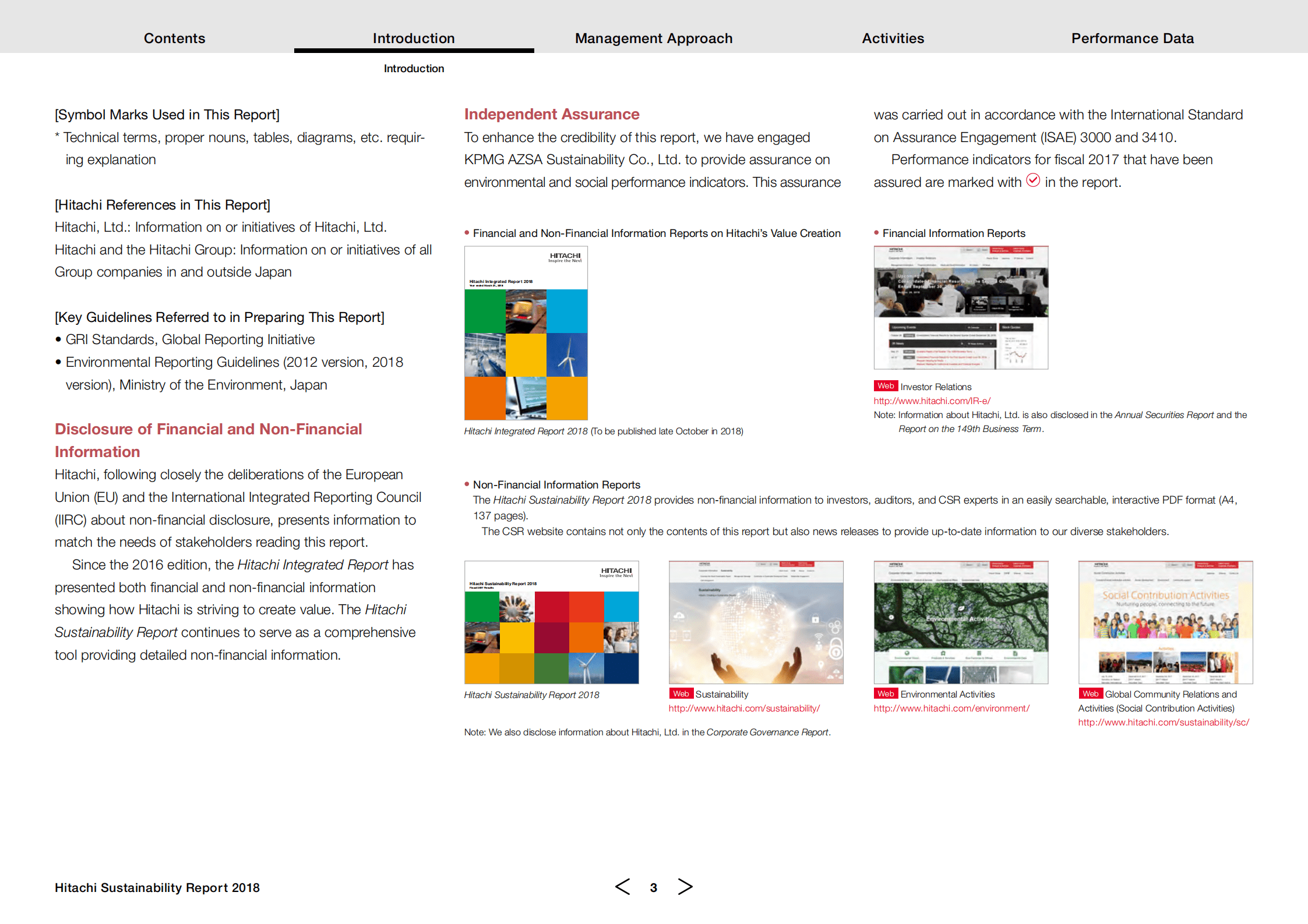 日立（HITACHI）2018年可持续发展报告（英文版）.pdf 第4页