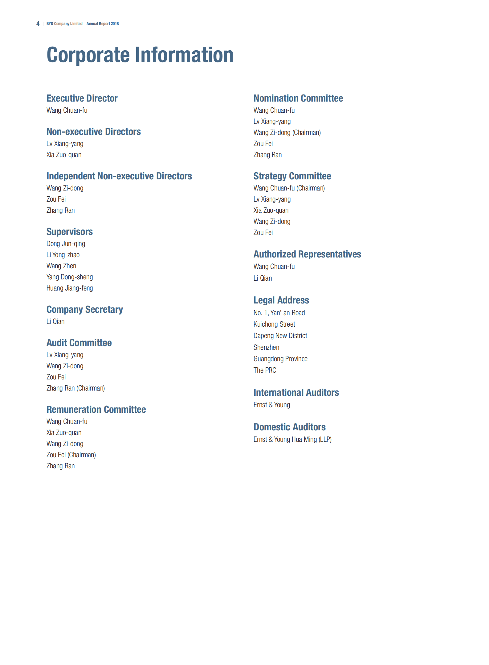 比亚迪股份有限公司2018年年度报告（英文版）.pdf 第6页