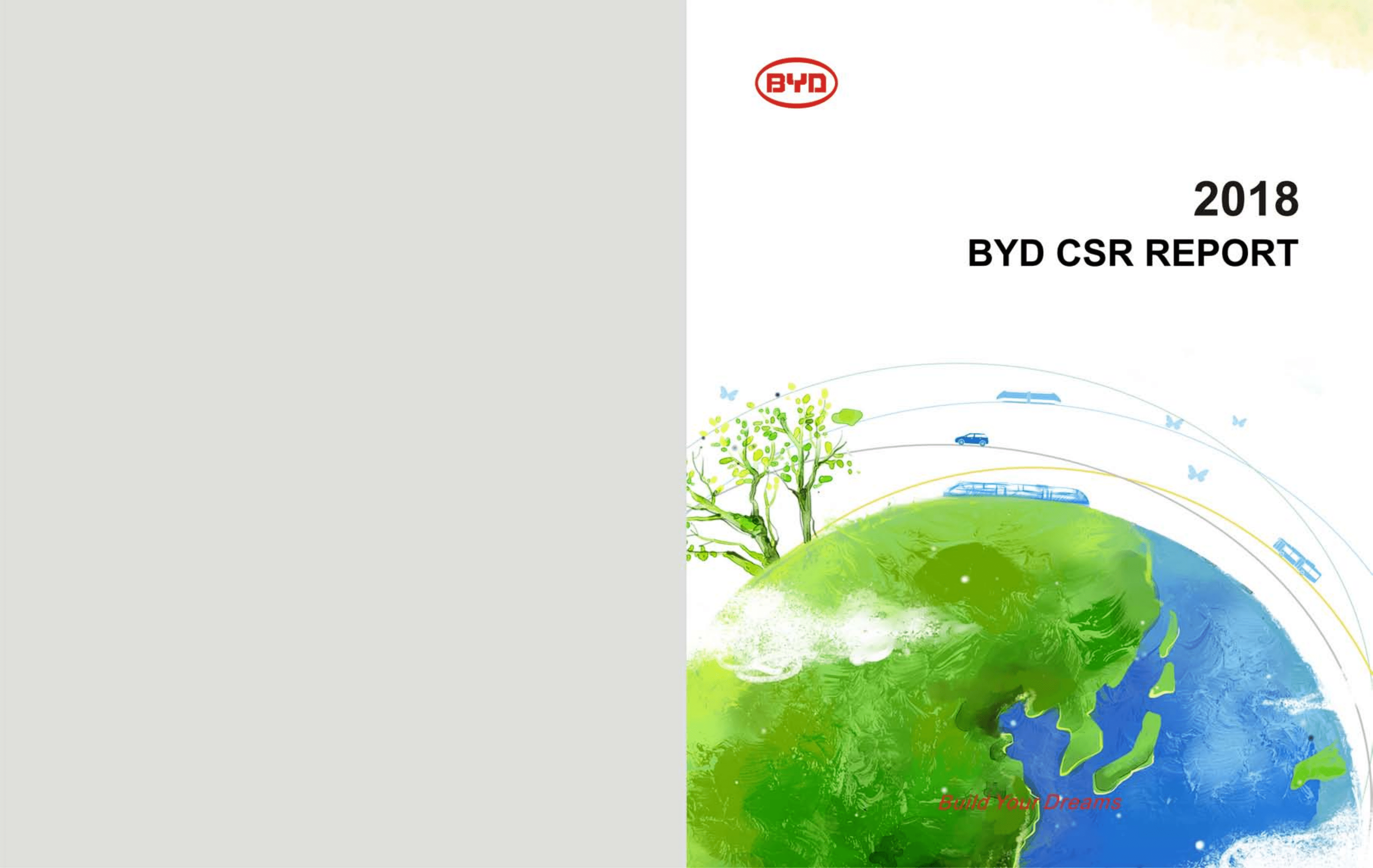 比亚迪股份有限公司2018年企业社会责任报告（英文版）.pdf 第1页