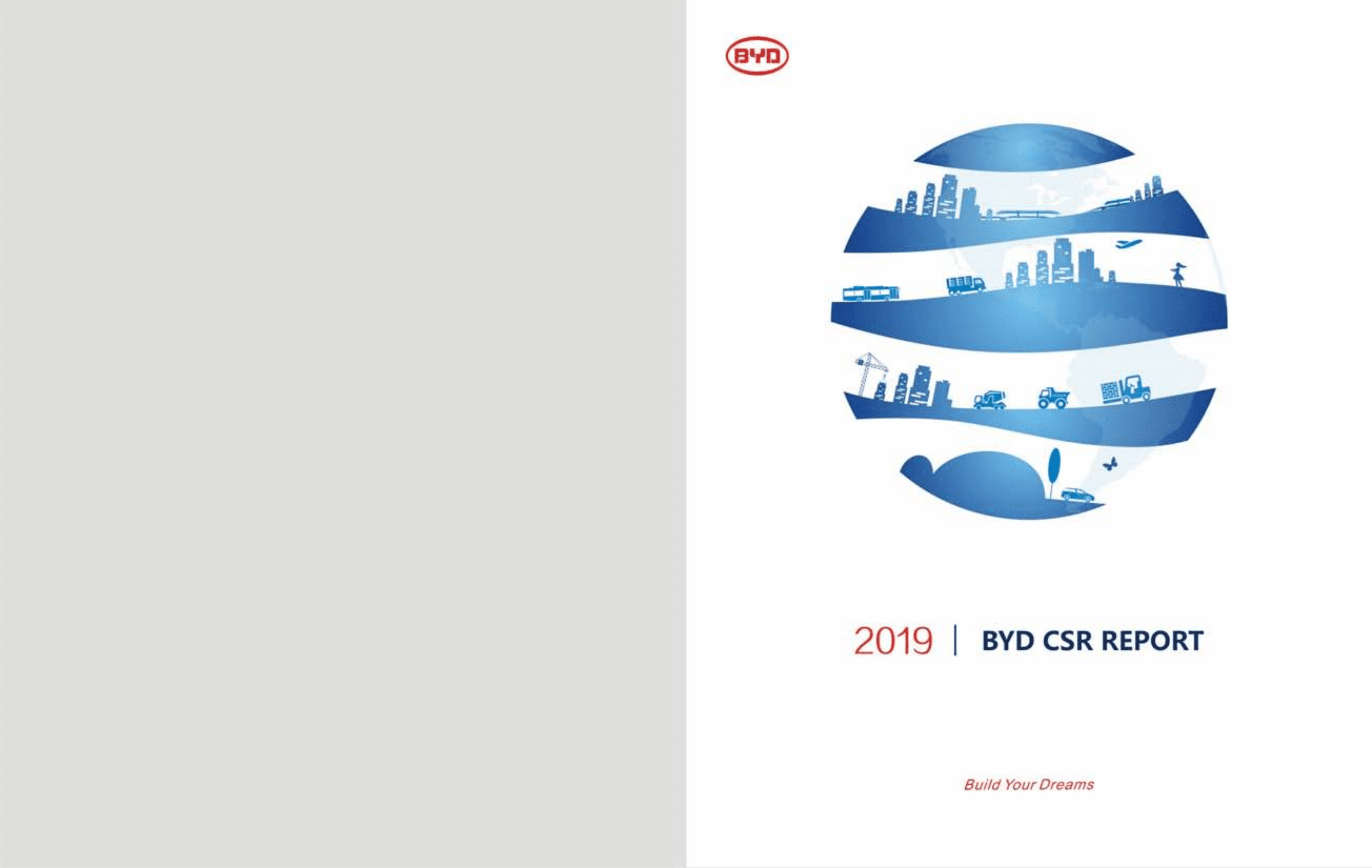 比亚迪股份有限公司2019年企业社会责任报告（英文版）.pdf 第1页