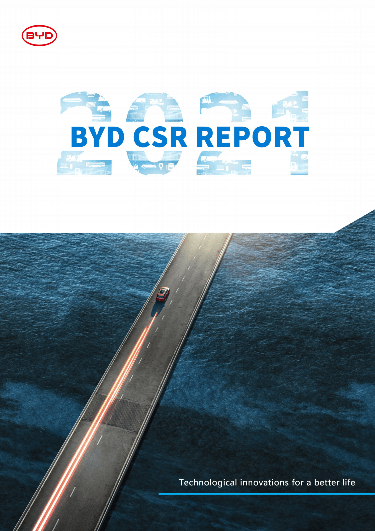 比亚迪股份有限公司2021年企业社会责任报告（英文版）.pdf 第1页