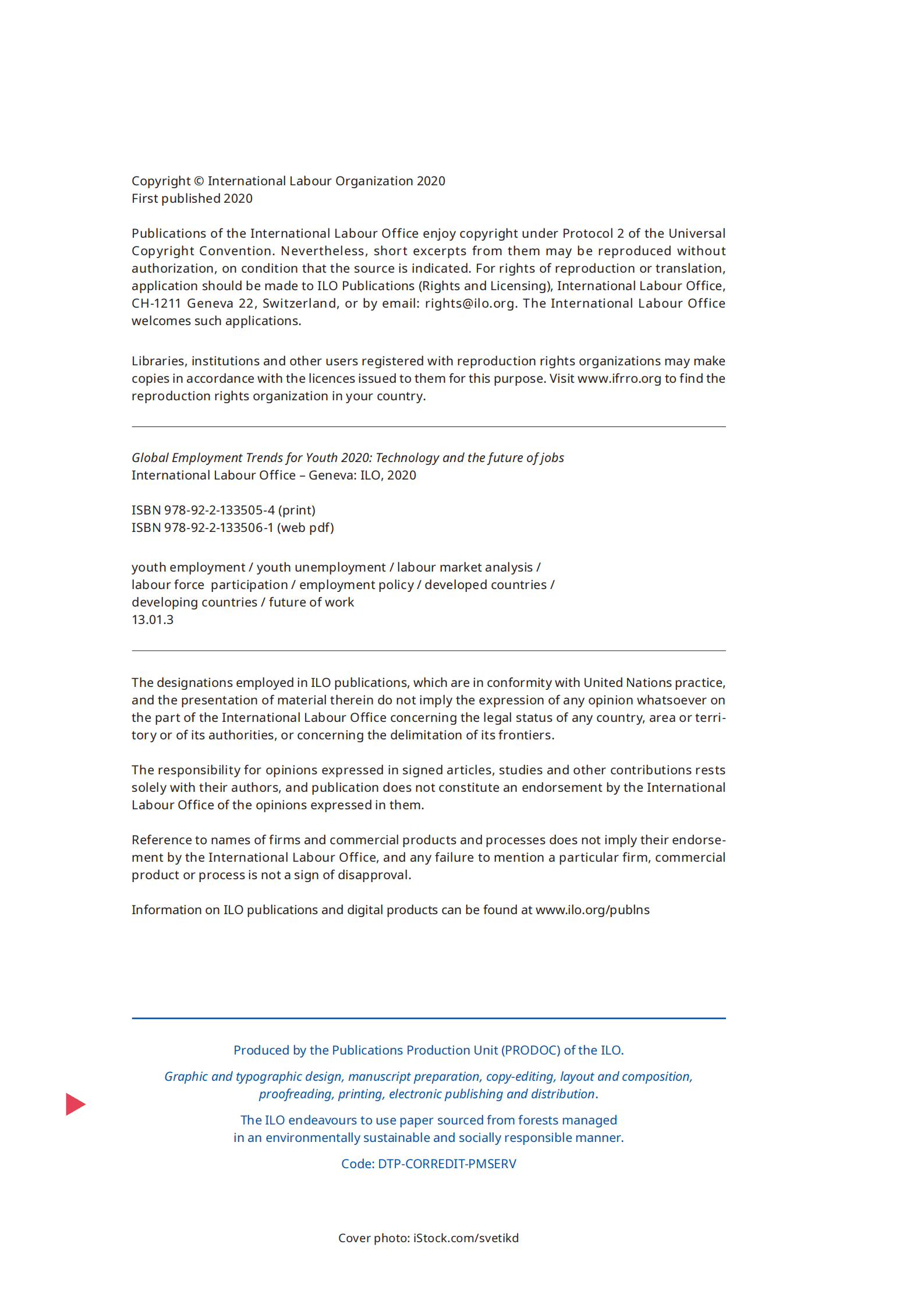 国际劳工组织（ILO）：2020年全球青年就业趋势报告（英文版）.pdf 第3页