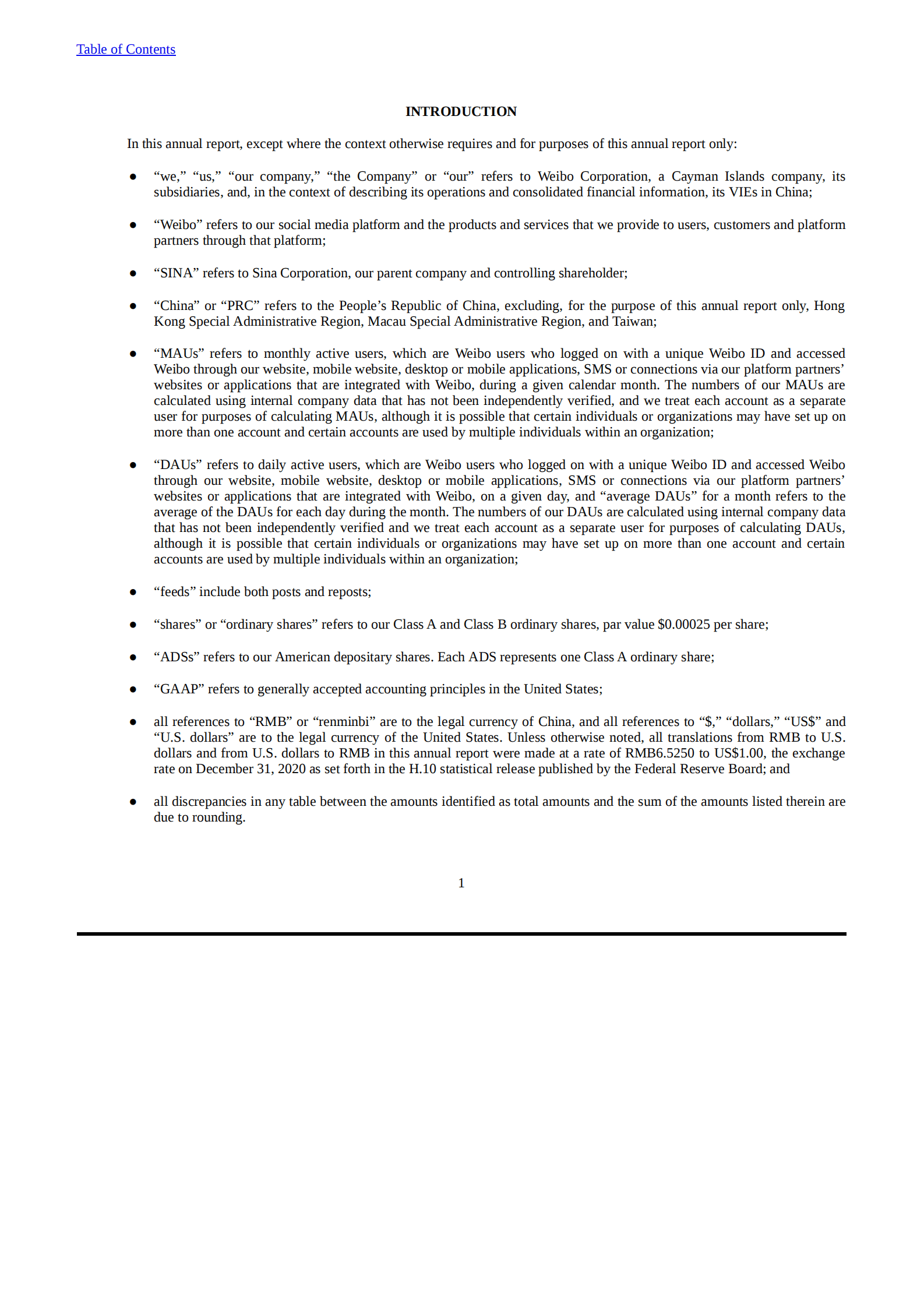 微博（WB.US）2020年年度报告（英文版）.pdf 第4页