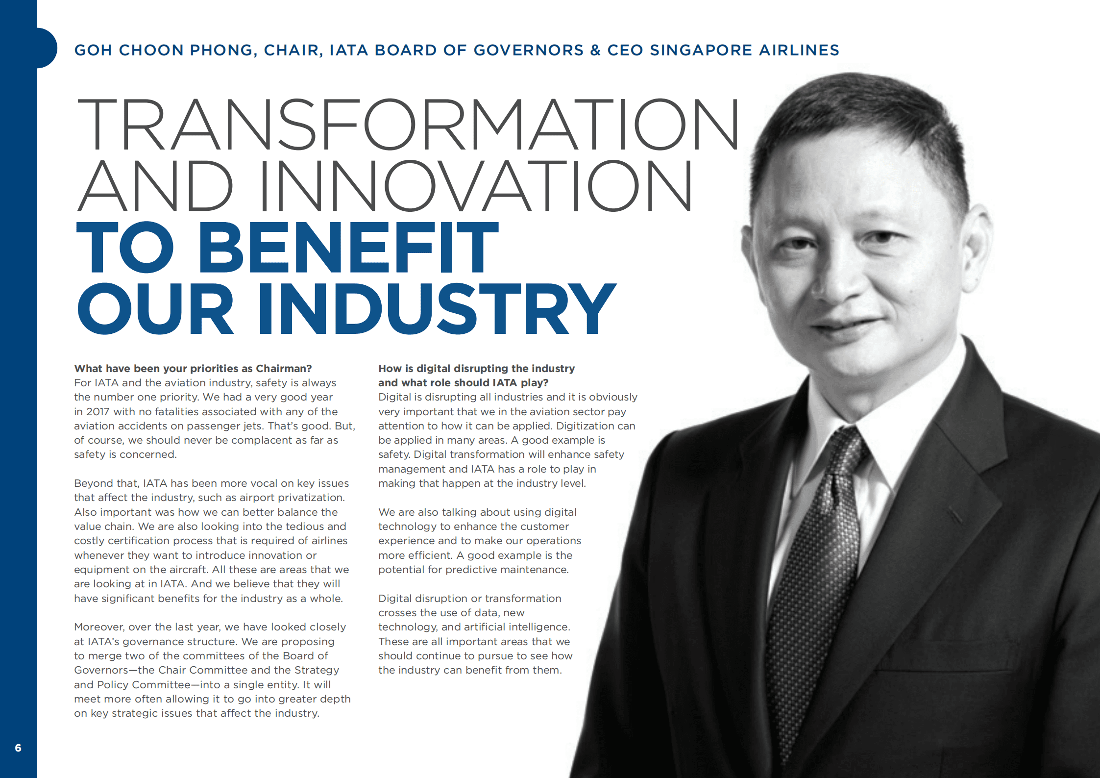 国际航空运输协会（IATA）：2018年全球商业航空运输业年度报告（英文版）.pdf 第6页