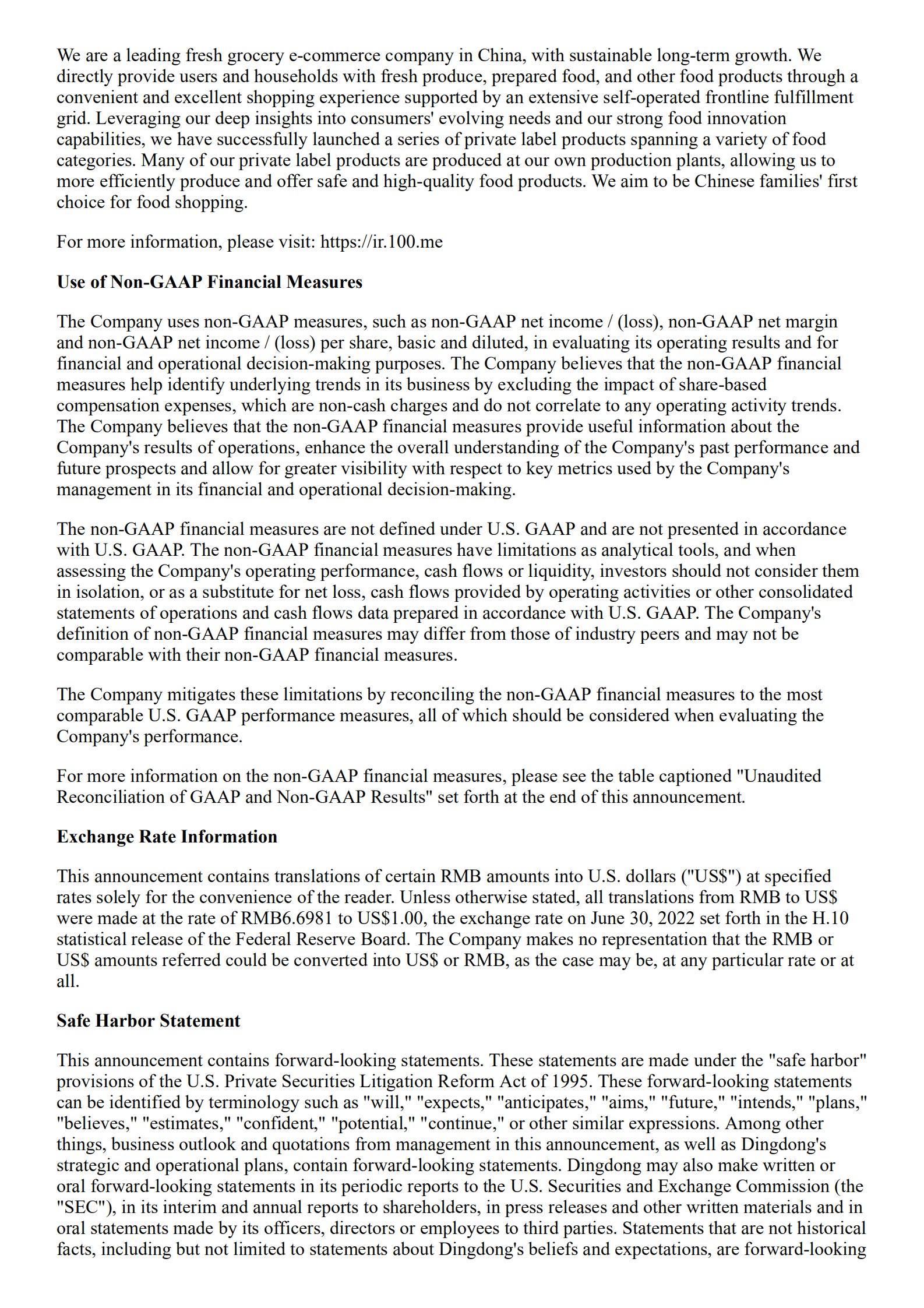 叮咚买菜（DDL.US）2022年第二季度财报（英文版）.pdf 第3页