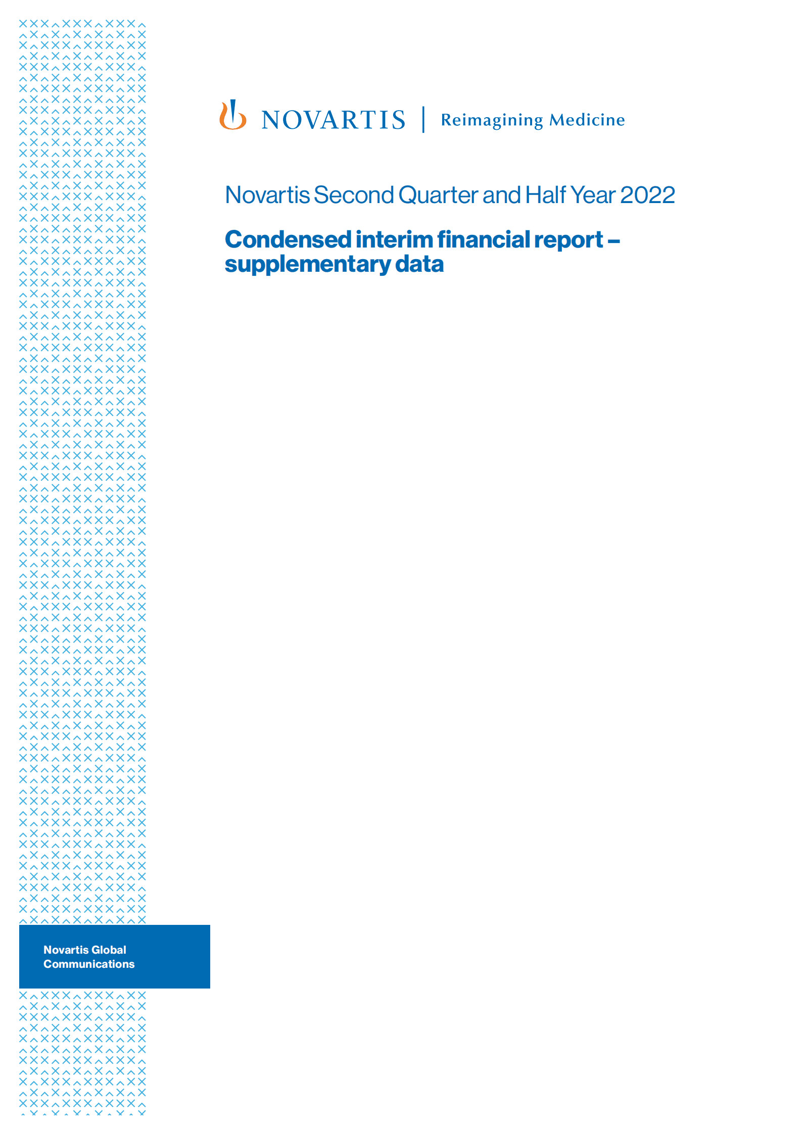 诺华公司（NOVARTIS）2022年第二季度及半年度财报（英文版）.pdf 第1页