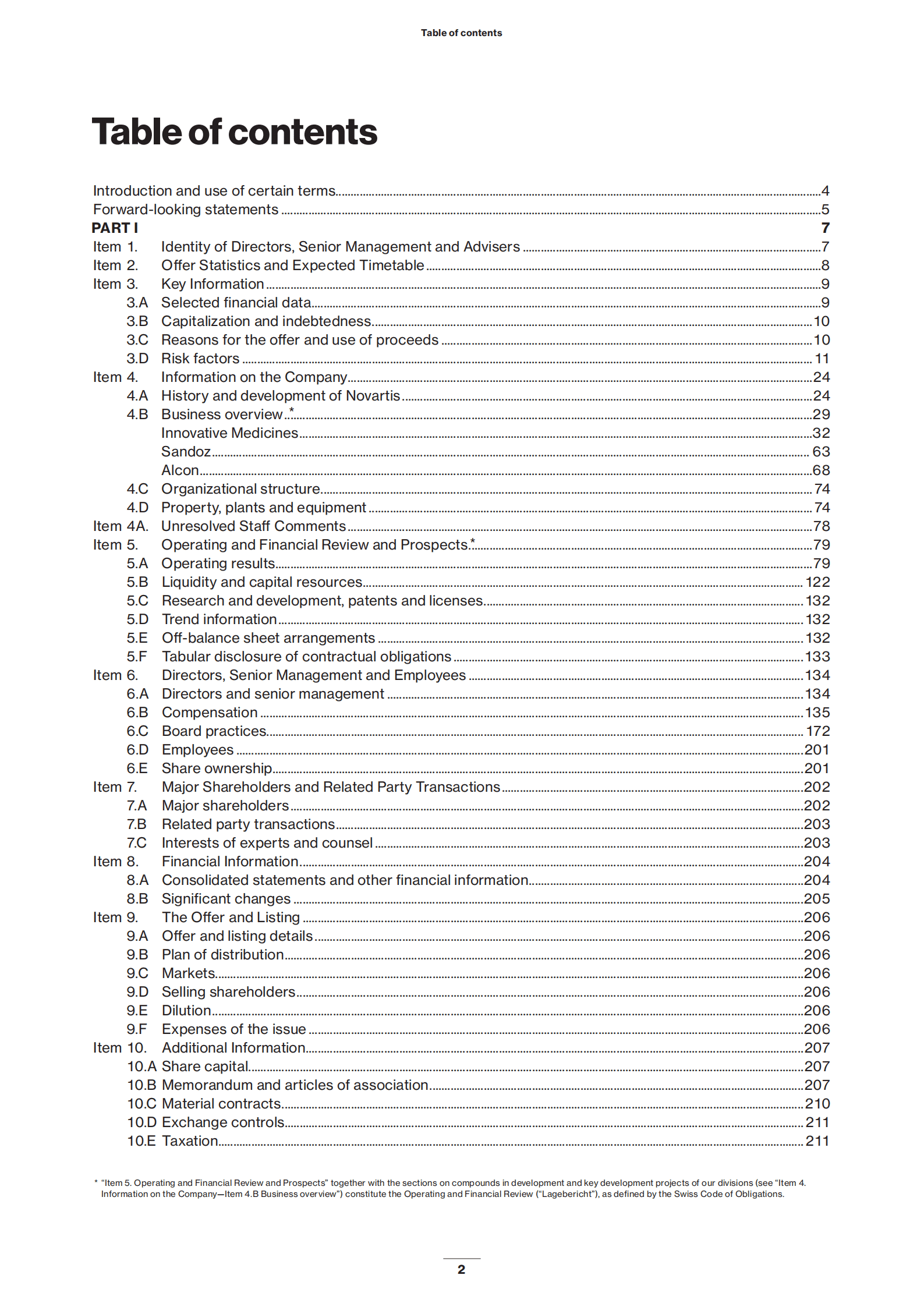 诺华公司（NOVARTIS）2018年年度报告（英文版）.pdf 第3页