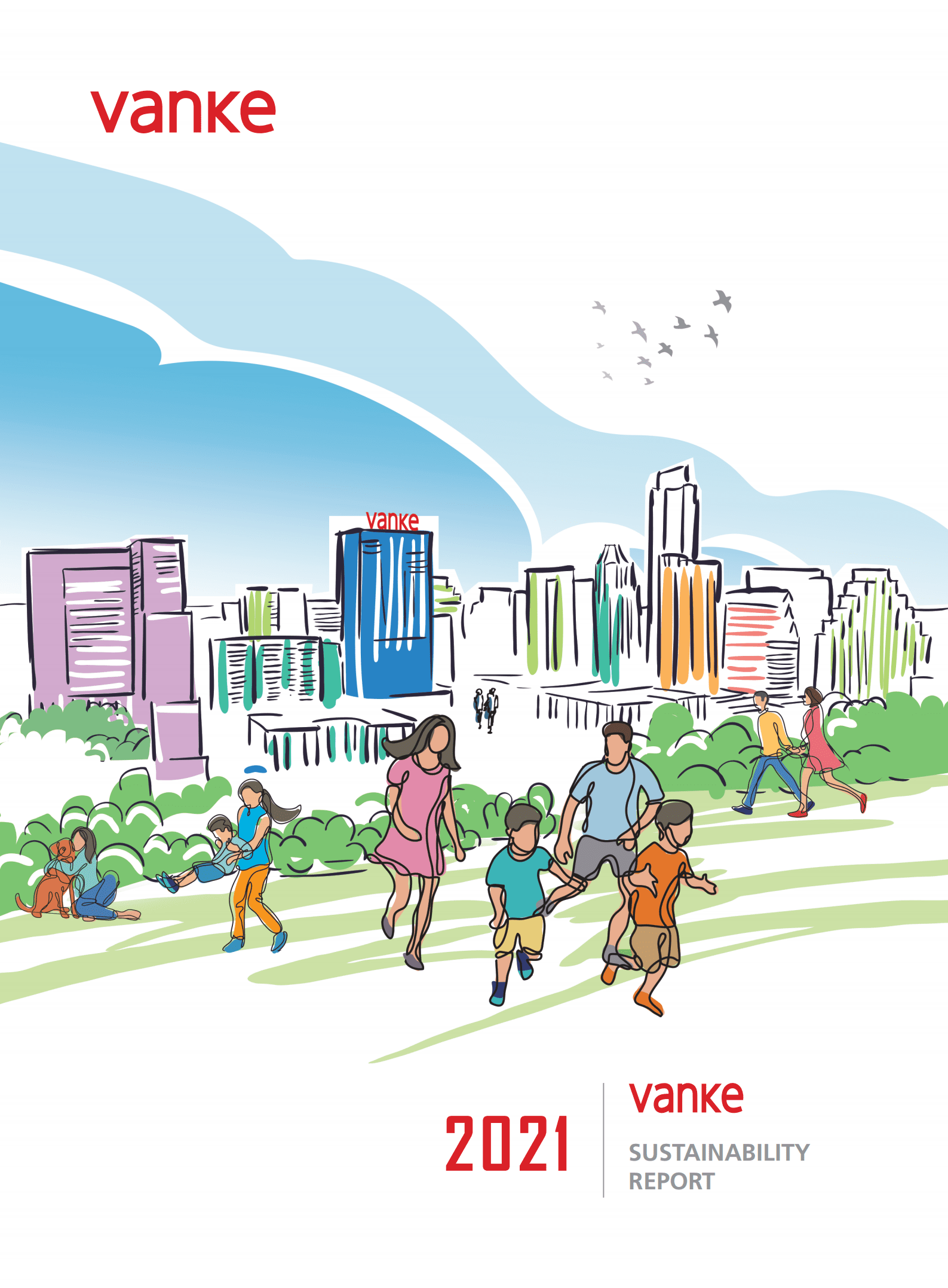 万科企业股份有限公司（CHINA VANKE）2021年可持续发展报告（英文版）.pdf 第1页