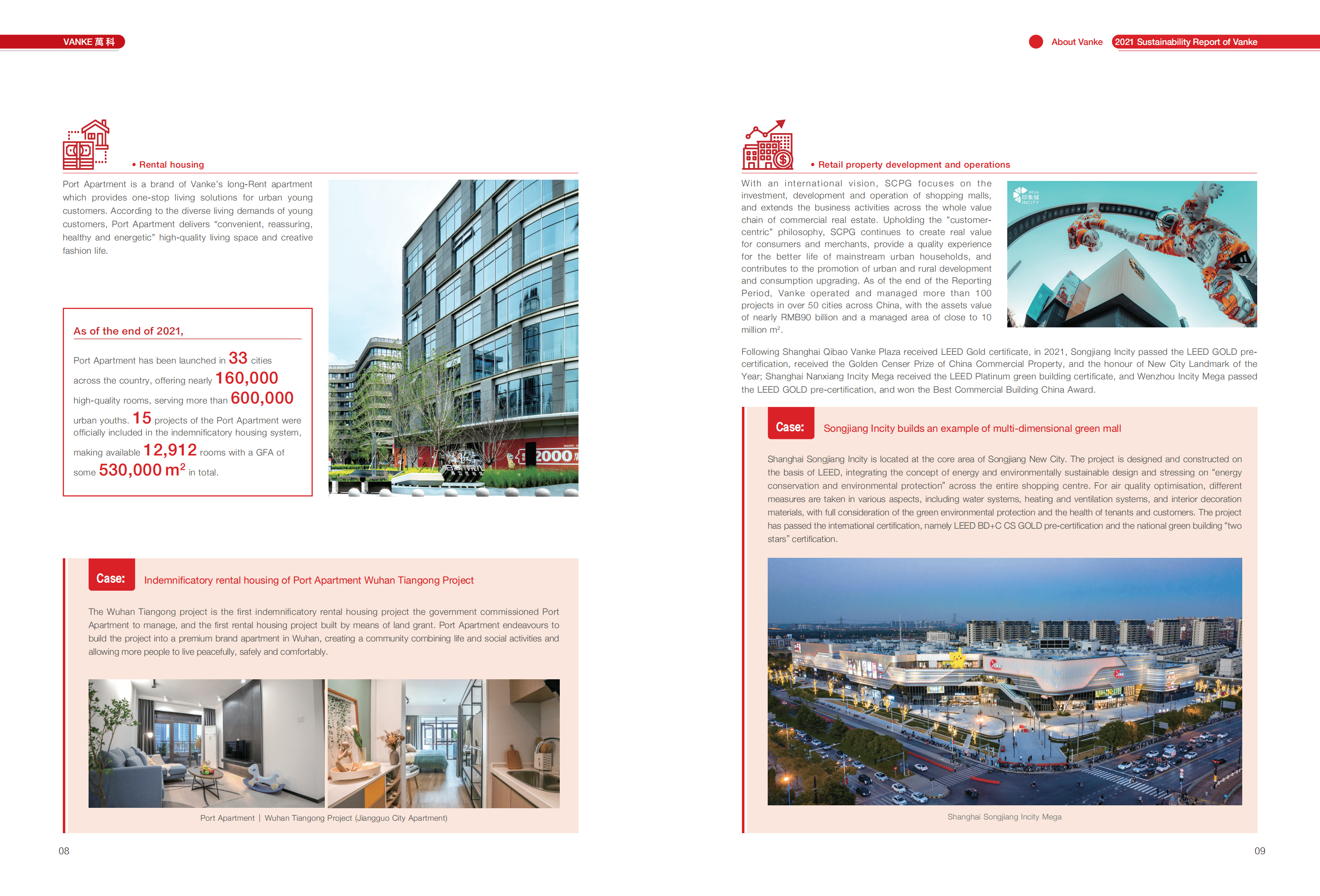 万科企业股份有限公司（CHINA VANKE）2021年可持续发展报告（英文版）.pdf 第6页