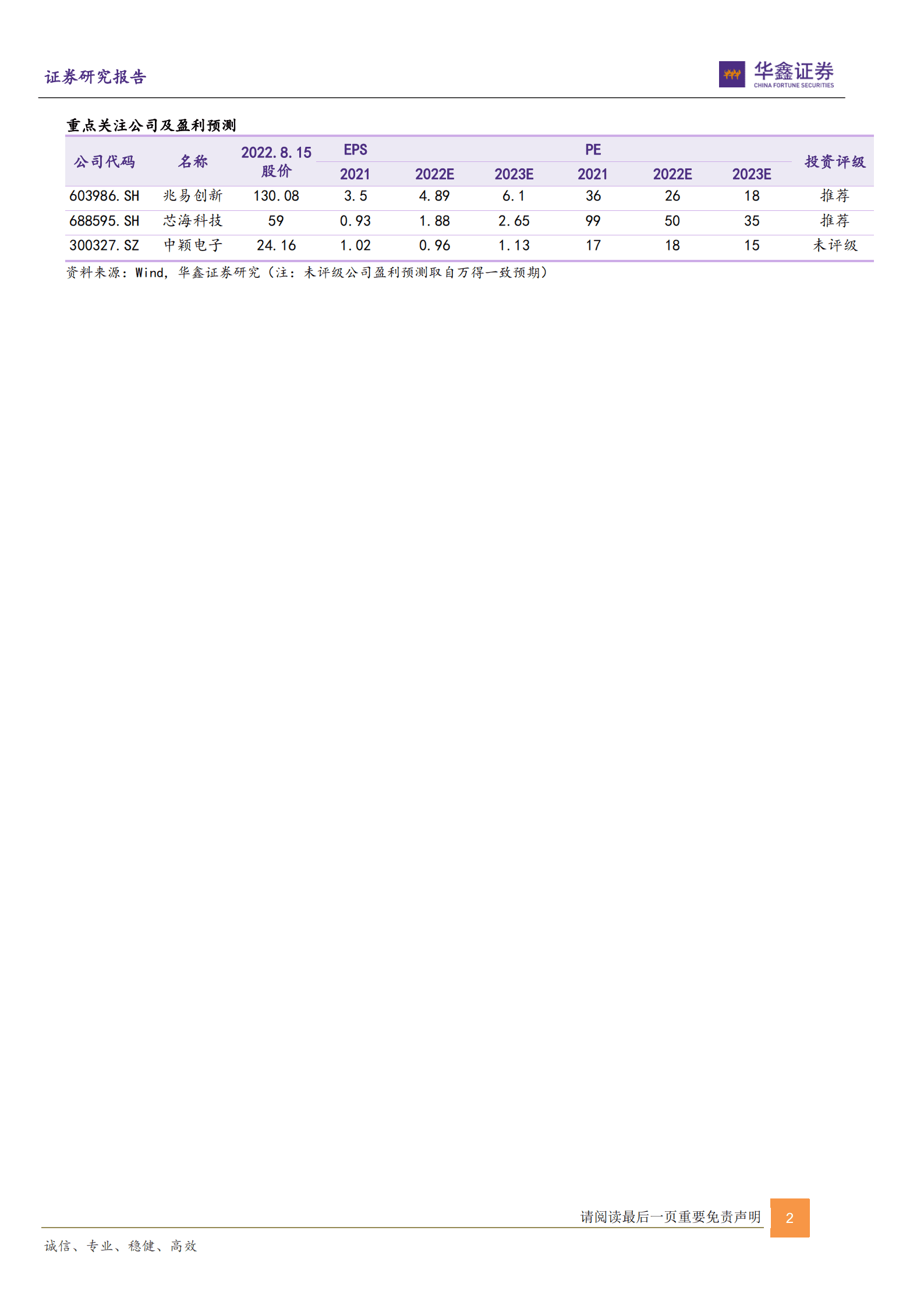 电子行业：MCU是机器人核心控制芯片，特斯拉有望开启仿生机器人蓝海市场-220816.pdf 第2页