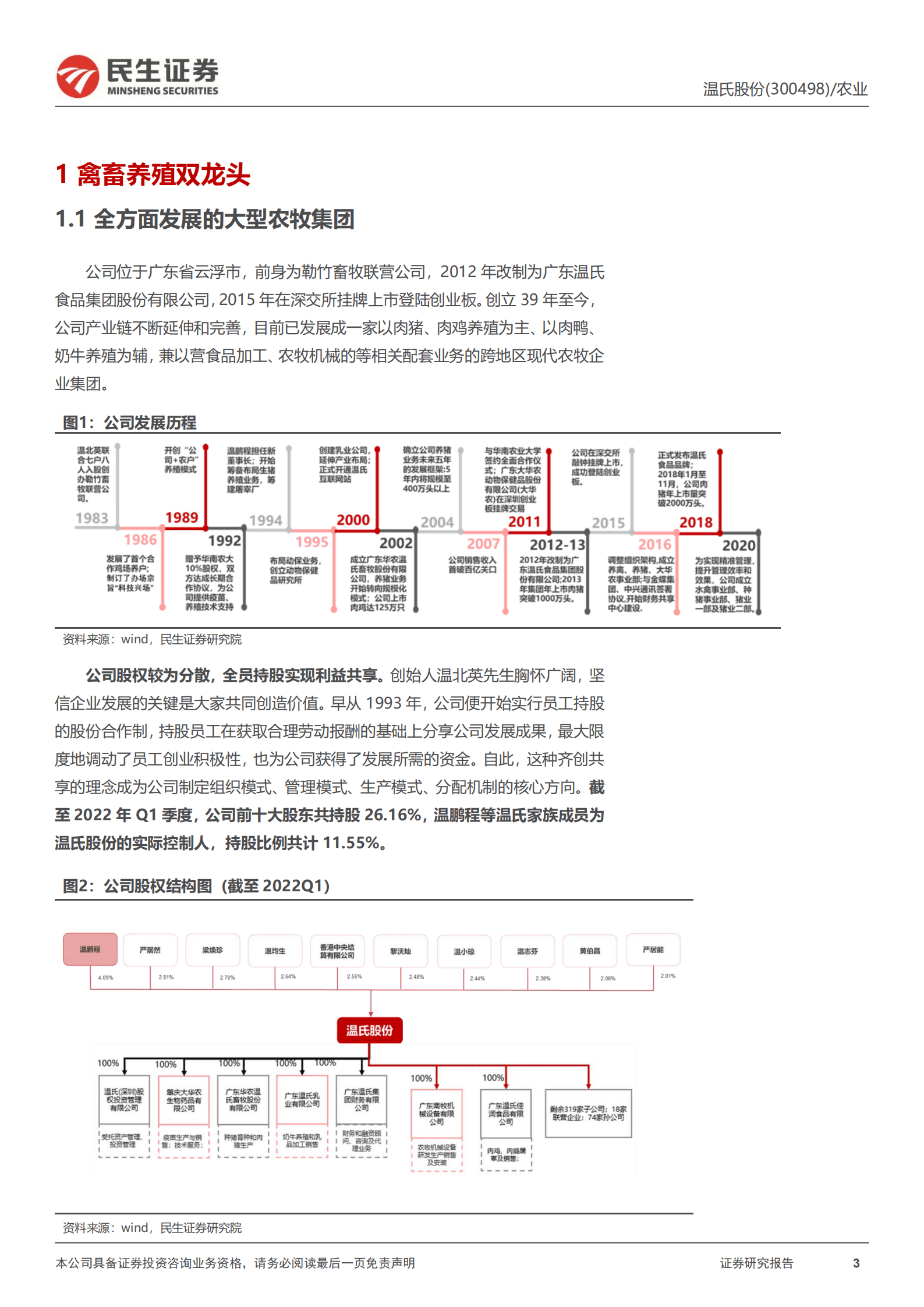 温氏股份-深度报告：生猪养殖&ldquo;王者归来&rdquo;，猪、鸡景气共振可期-220816.pdf 第3页