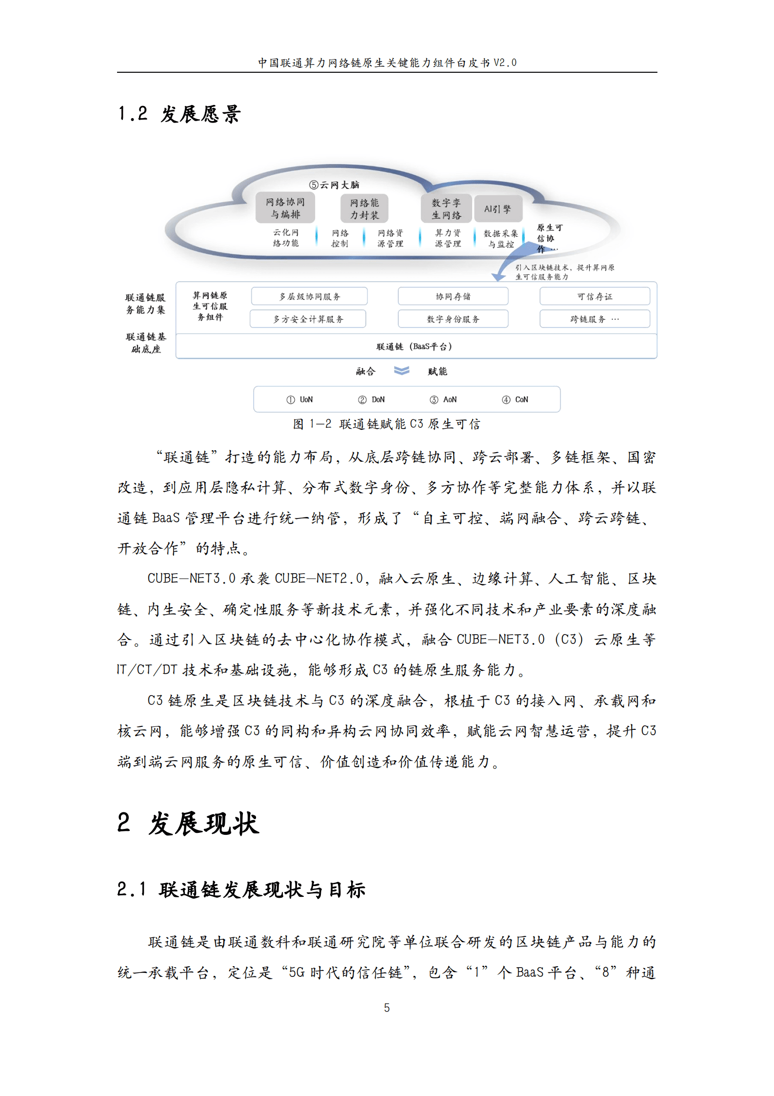 中国联通：2022算力网络链原生关键能力组件白皮书.pdf 第4页