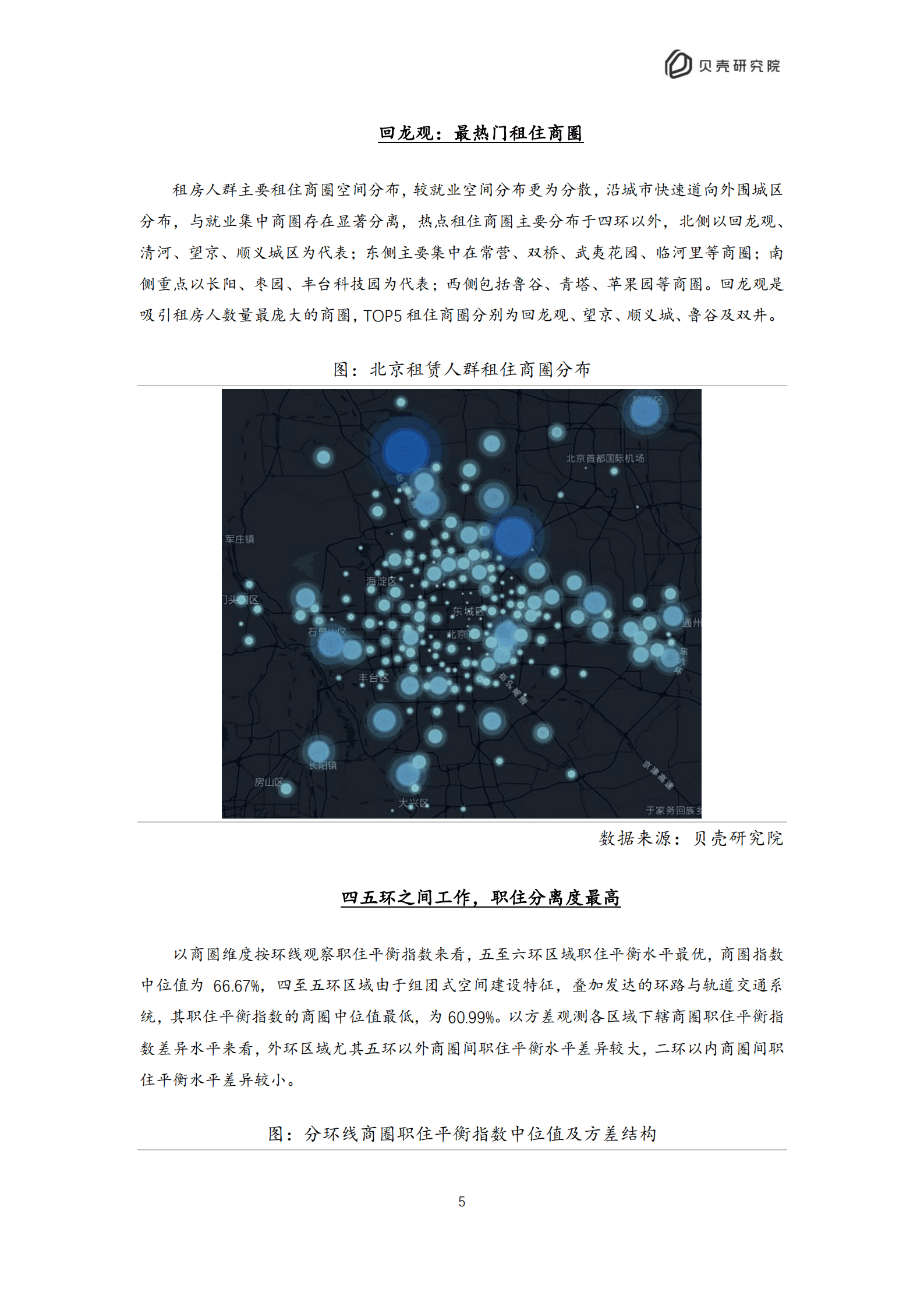 贝壳研究院：2022北京住房租赁职住平衡评价报告.pdf 第8页