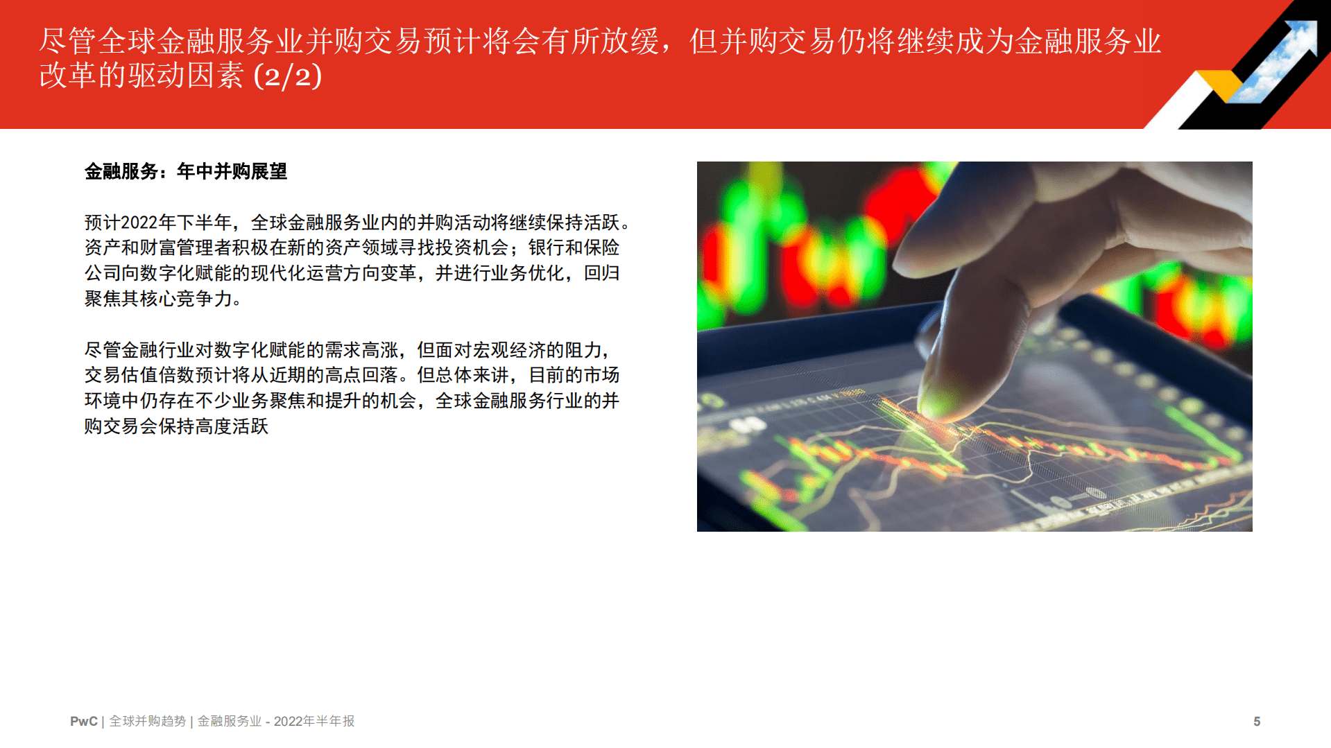 普华永道：2022年全球并购行业趋势回顾及下半年展望-金融服务业.pdf 第5页