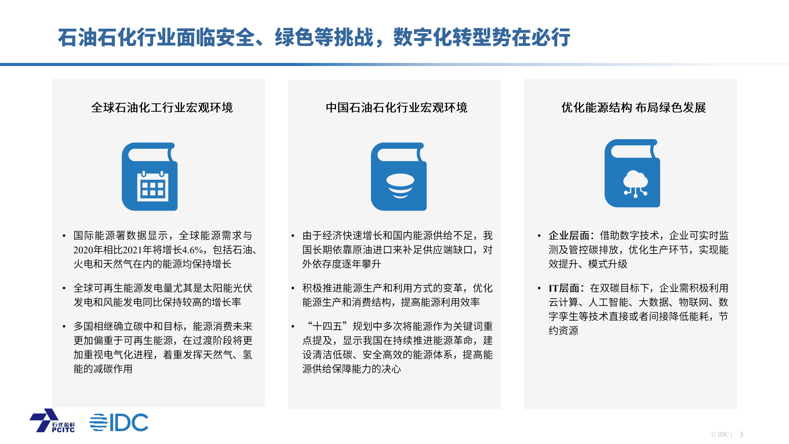 IDC：2022石油化工行业数字化转型白皮书-数字化转型智造未来.pdf 第3页