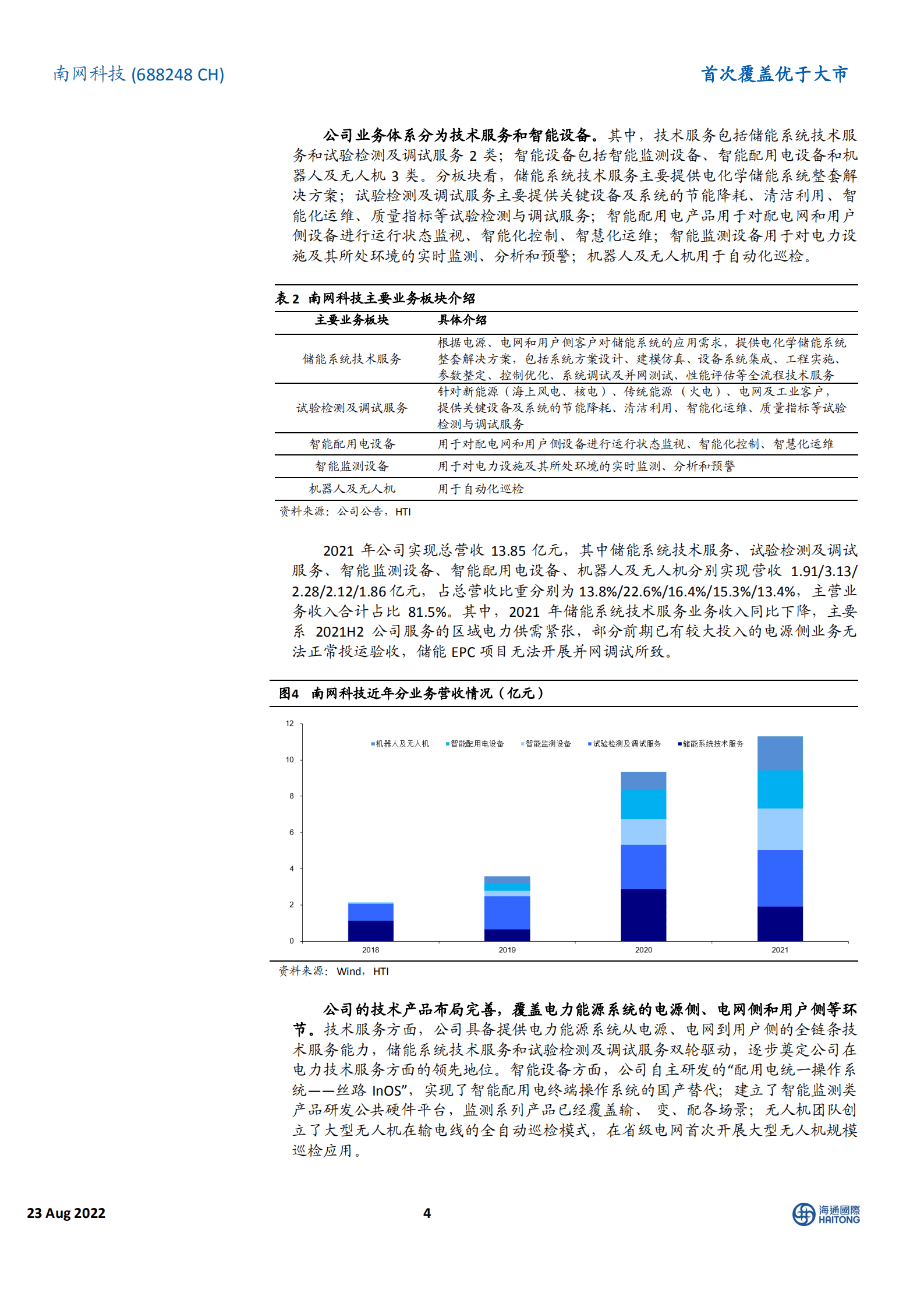 南网科技-首次覆盖：技术服务+智能设备双轮驱动，储能业务将大规模放量-220823.pdf 第4页