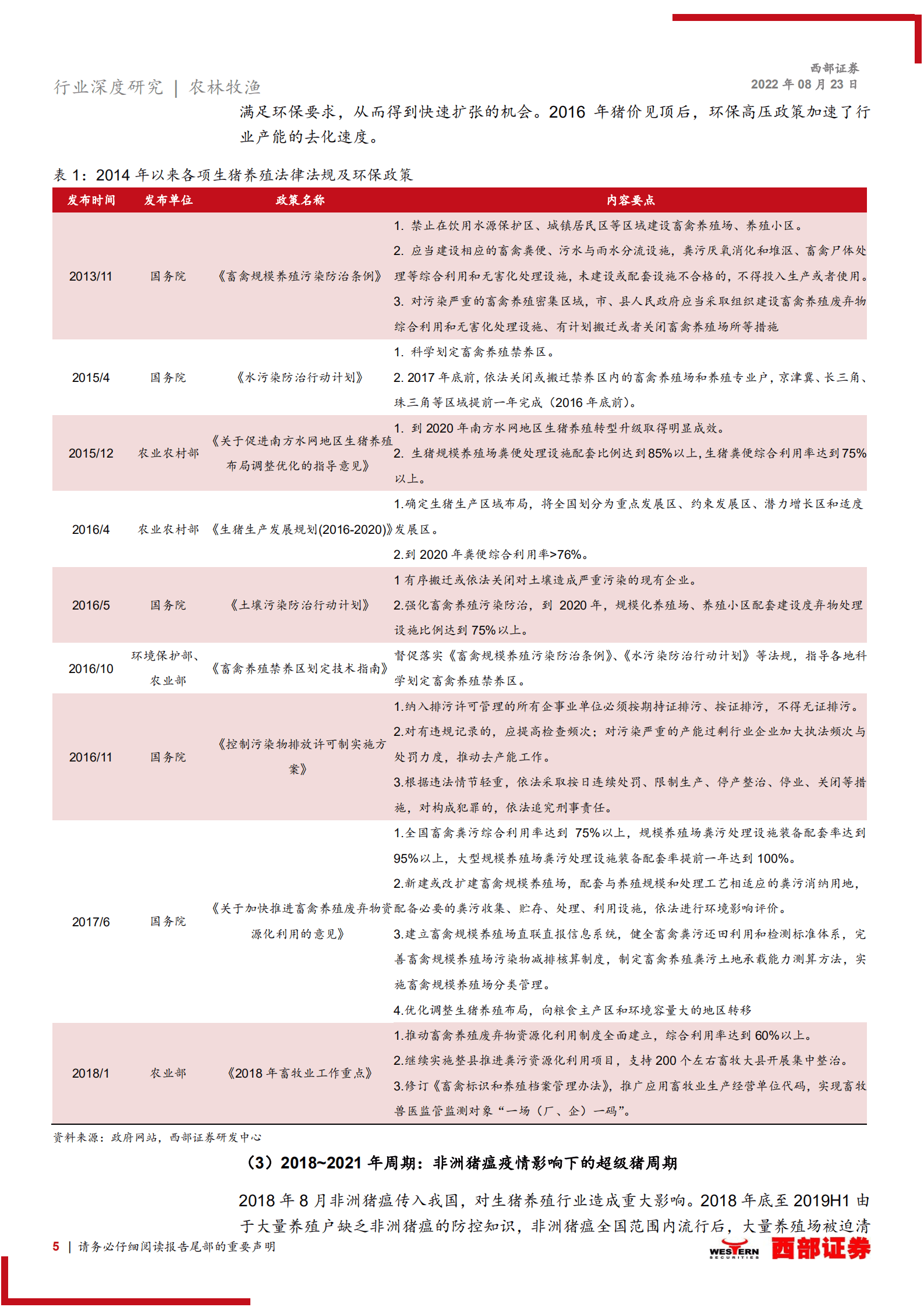 生猪养殖行业深度报告：猪周期上行初期，布局生猪养殖上市公司正当时-220823.pdf 第5页